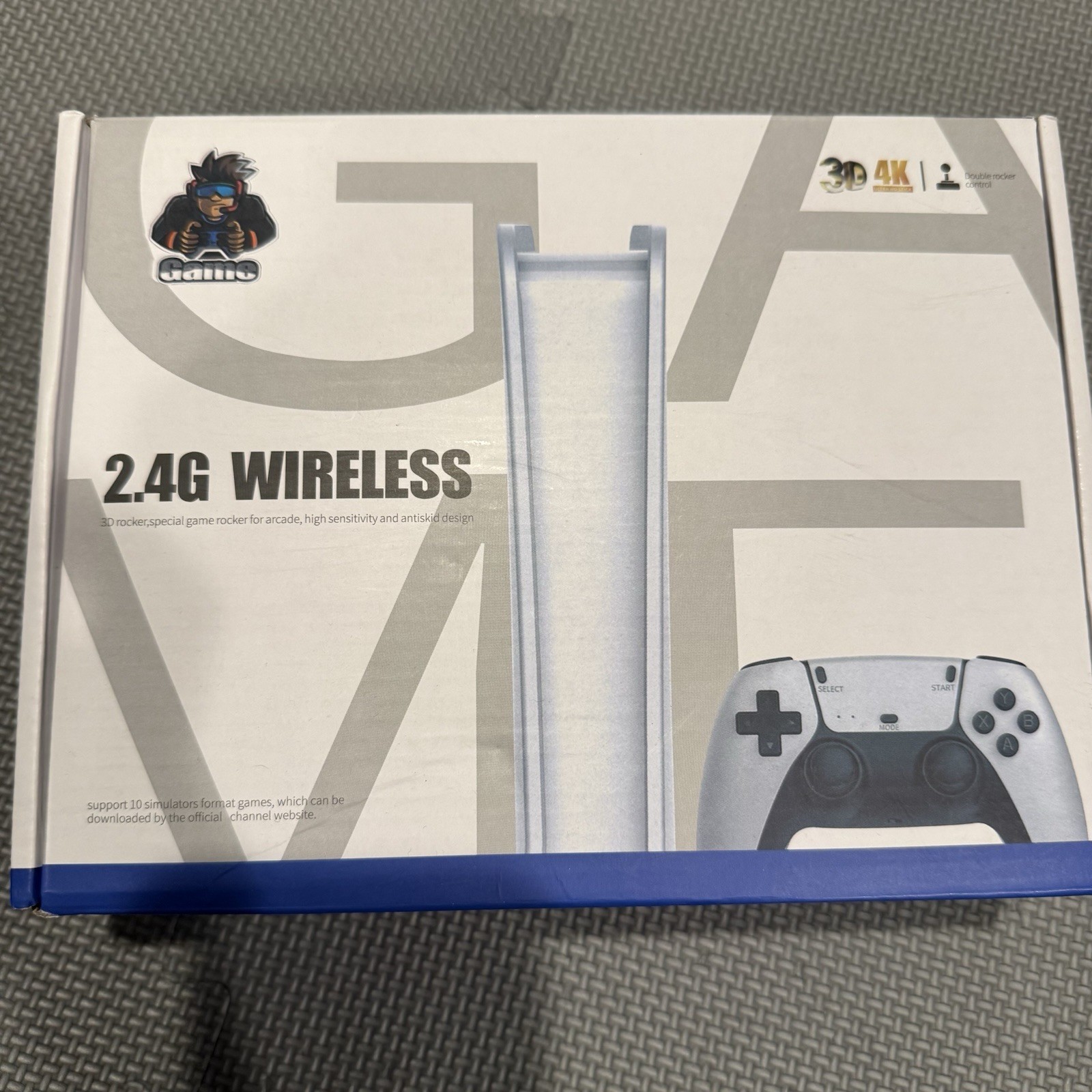 2.4G Wireless W) 2 Controllers-3D Rockers, Special Game Rocker for Arcade