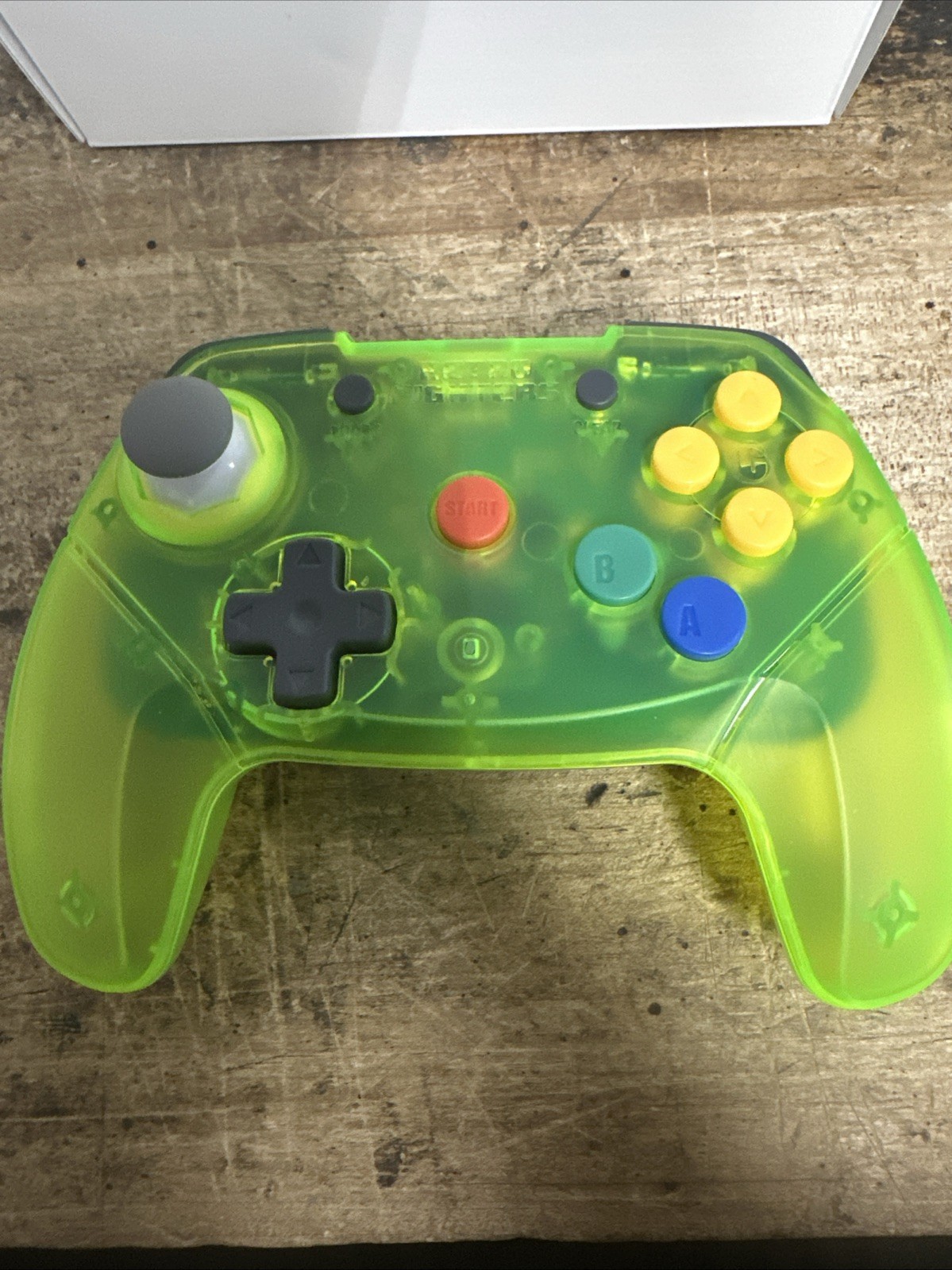 Brawler 64 Wireless Controller for Gaming Extreme Green