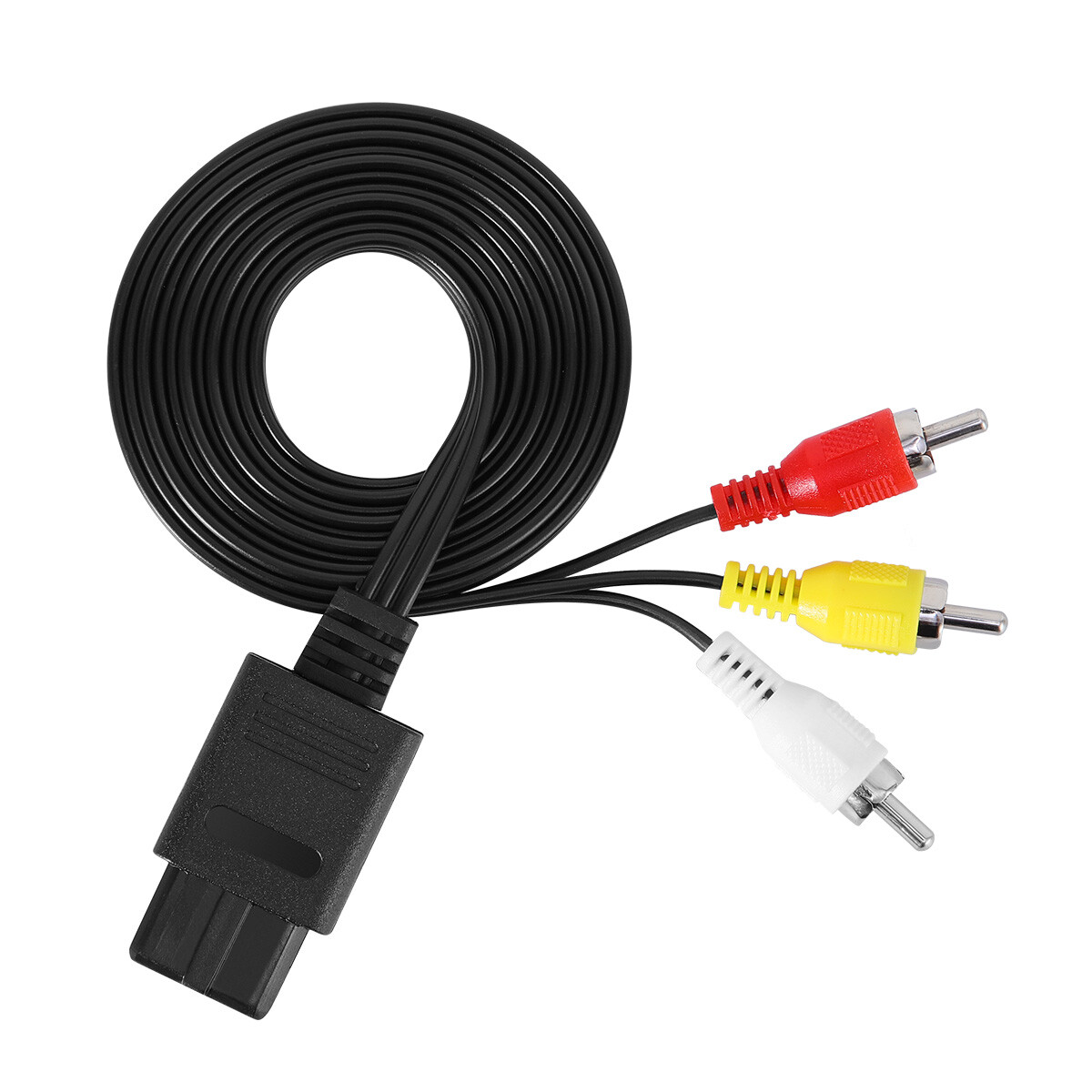 Audio AV RCA+AC Cable Power Supply Adapter Cord For Super Nintendo SNES Game Set