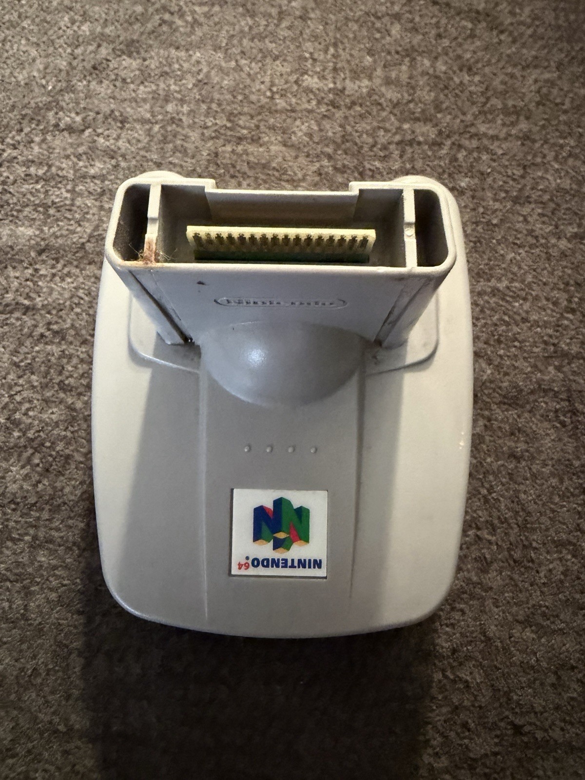 Nintendo 64 Transfer Pak Controller – Gray