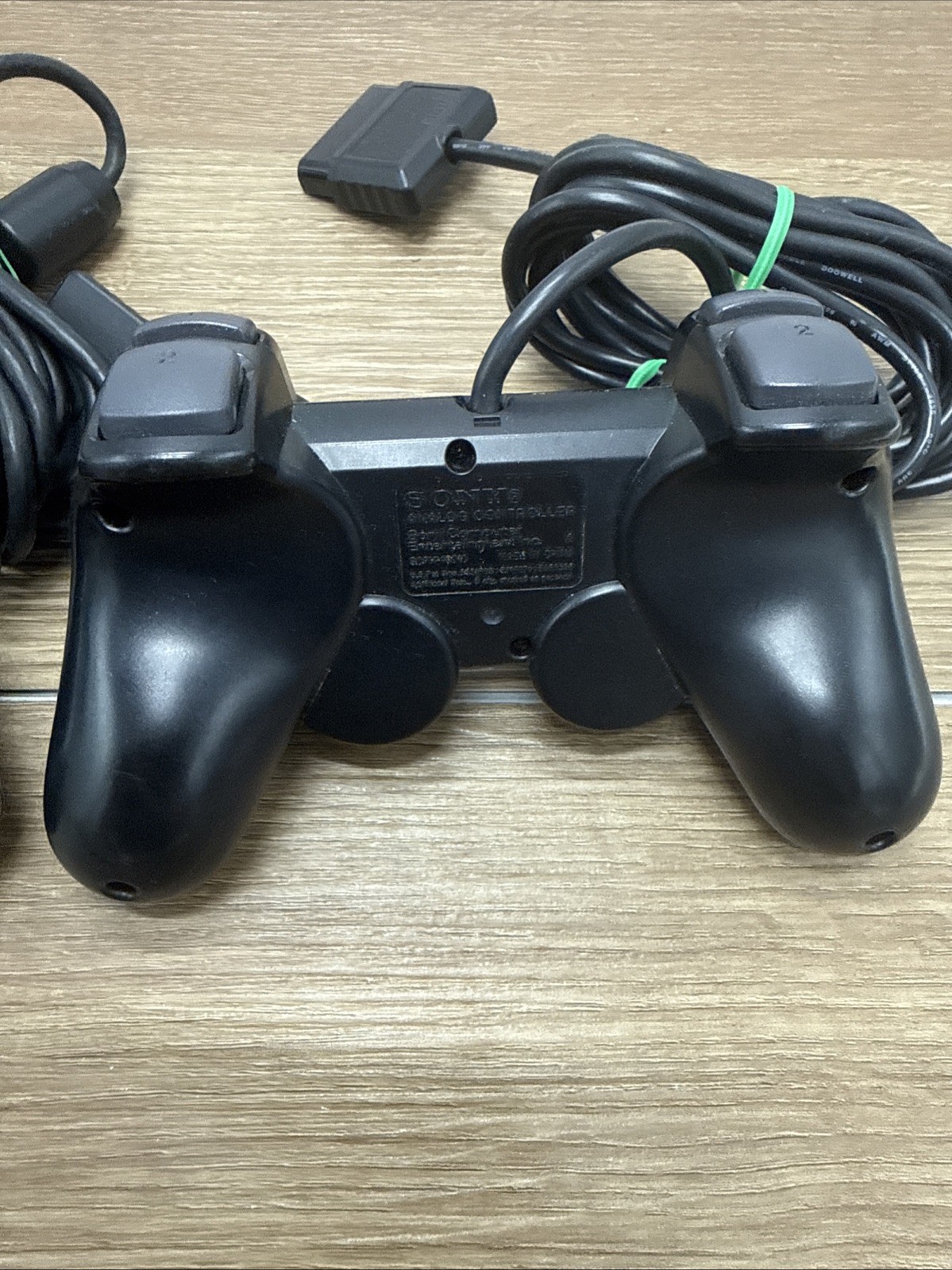 Lot Of 2 Sony PlayStation 2 PS2 Controllers OEM DualShock 2 – Tested