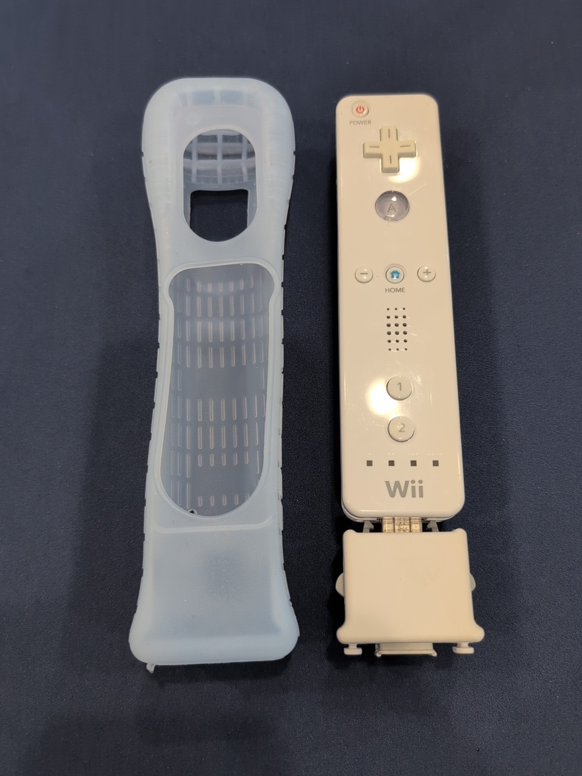 1x Translucent Silicone Cover For Nintendo Wii Remote Motion Plus Adapter