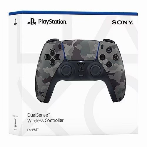 NEW PlayStation 5 DualSense Wireless Controller Gray Camouflage SEALED
