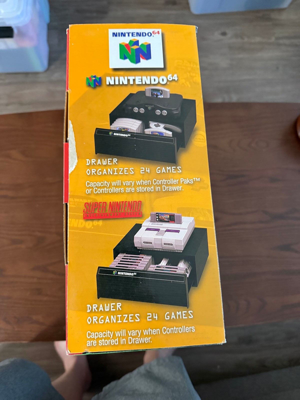 Official Nintendo 64 System Organizer – AUTHENTIC, CIB, SEE PICS