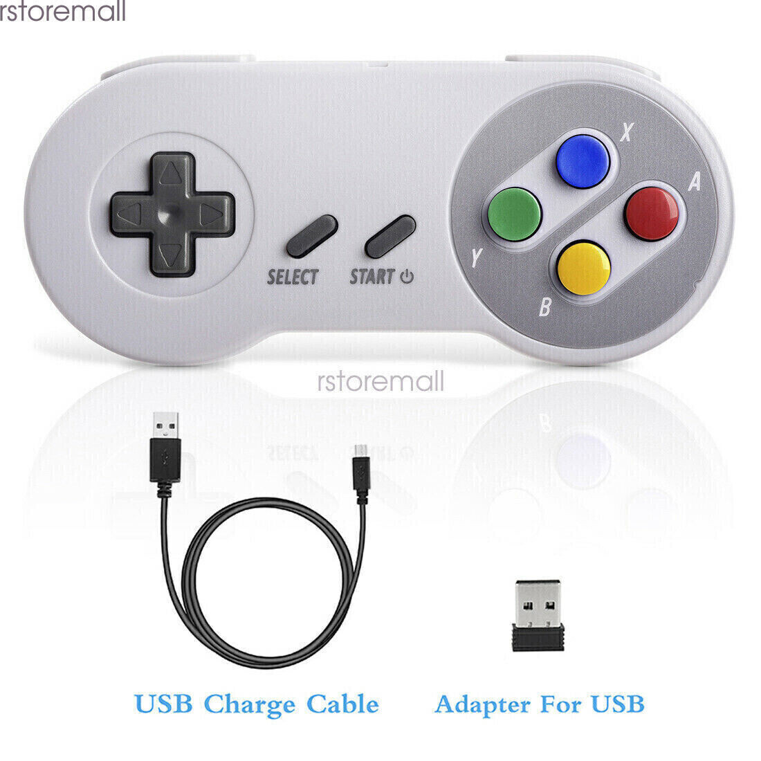 Wireless Controller for Nintendo 64 N64 Console /PC Windows Switch w/ Rumble Pak