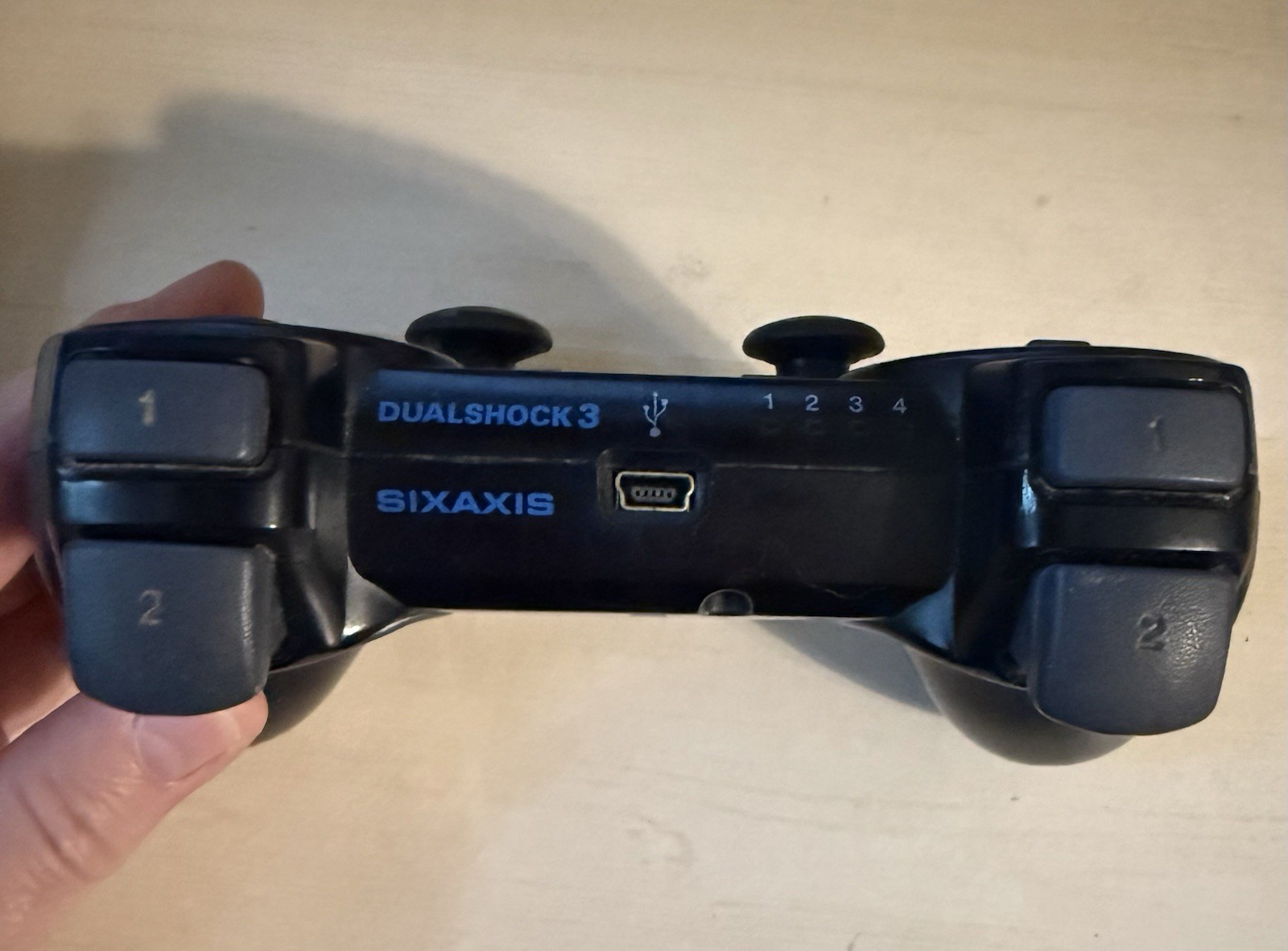 Authentic Sony Playstation 3 PS3 Genuine OEM Dualshock 3 Black Controller