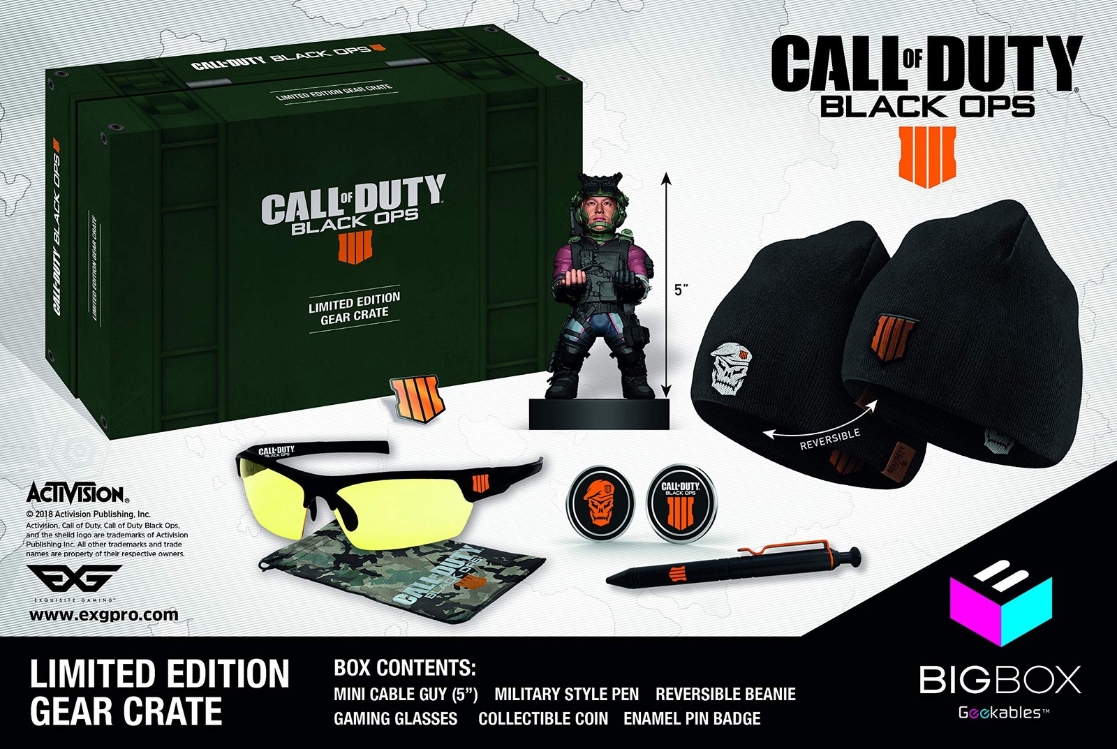 Call of Duty Black Ops IV Big Box Set – Gaming Accessories & Collectibles
