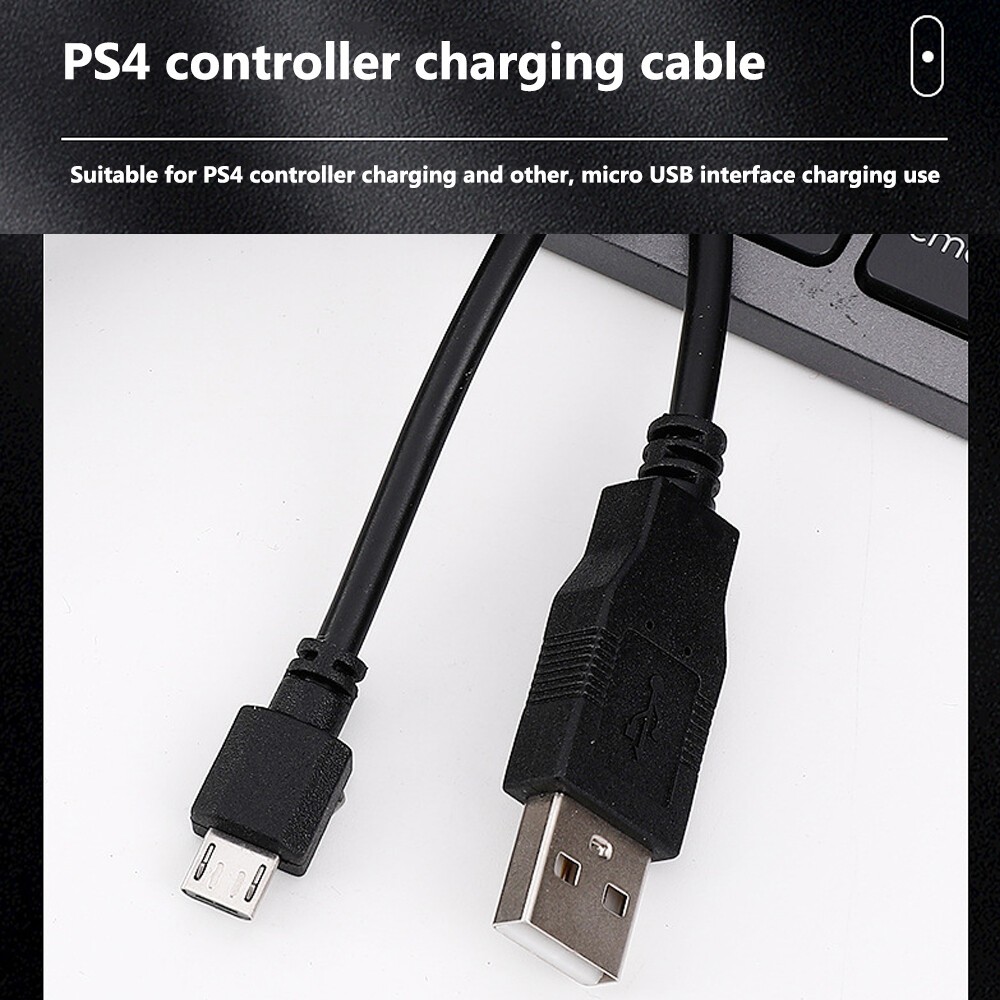 Charging Cable For Sony PS4 Wireless Controller USB FAST Charger Cord 9.85 FT