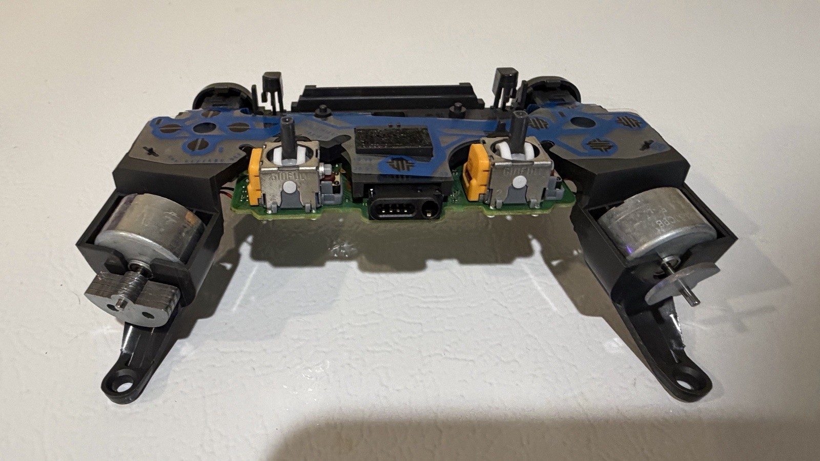 OEM Jet Black Dualshock 4 Ps4 Controller With Hall Effect Joysticks Tested
