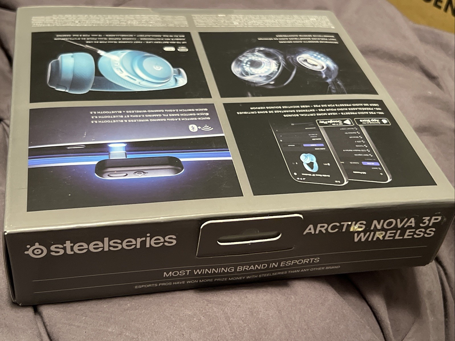 NEW Sealed SteelSeries Arctis Nova 3P Wireless Headset Aqua PS5 PS4 Switch PC