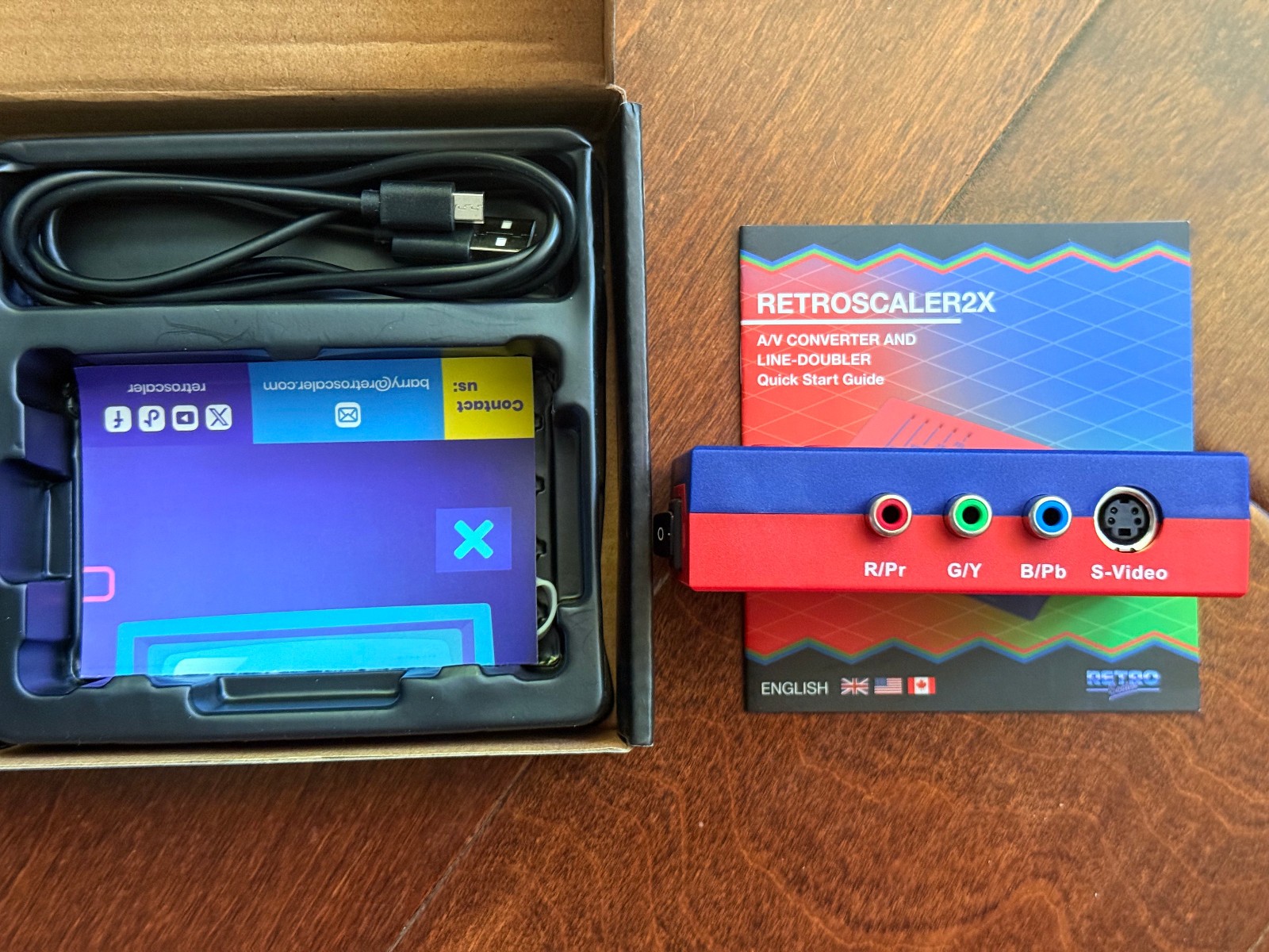 RetroScaler 2x A/V to HDMI Converter for Retro Game Consoles