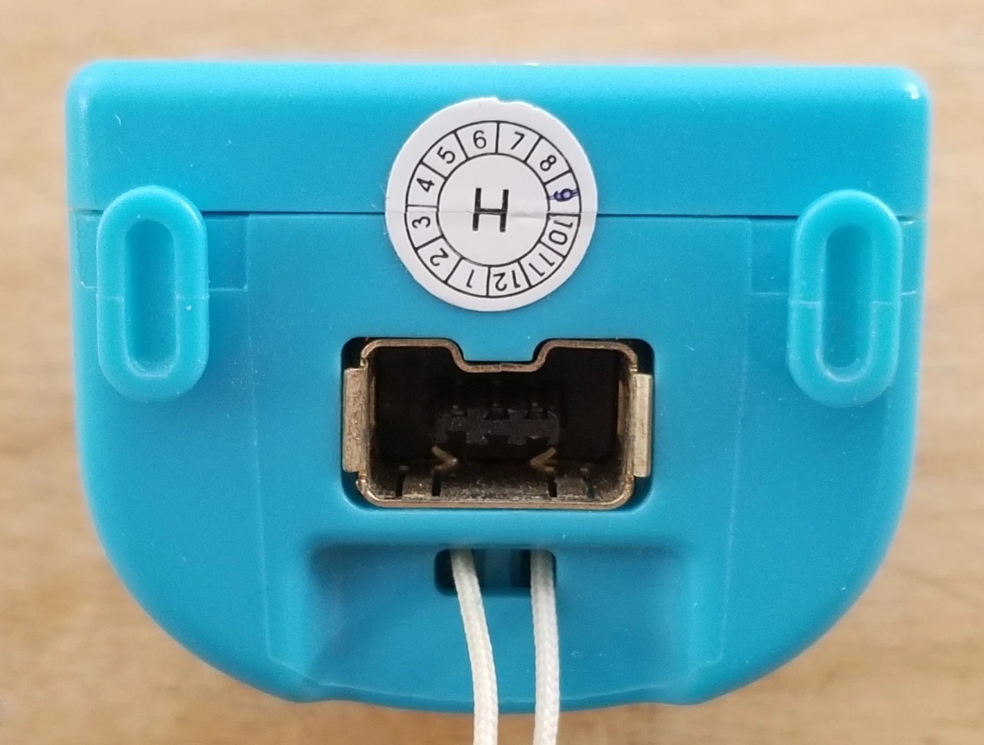 Wii Remote Nintendo Motion Plus Adapter RVL-026 Blue Sports Resort