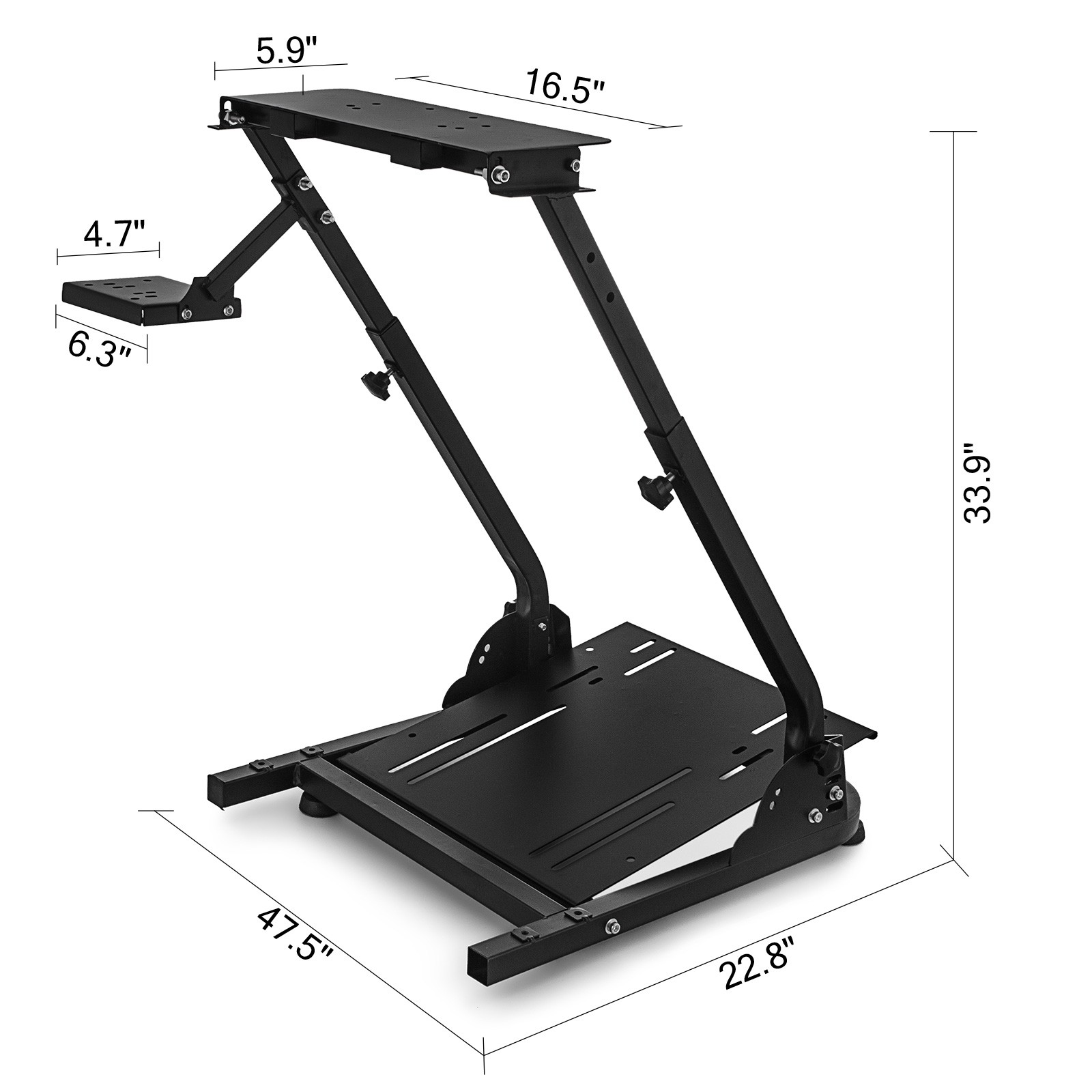 Racing Simulator Cockpit Steering Wheel Stand for Logitech G920 G29 Thrustmaster