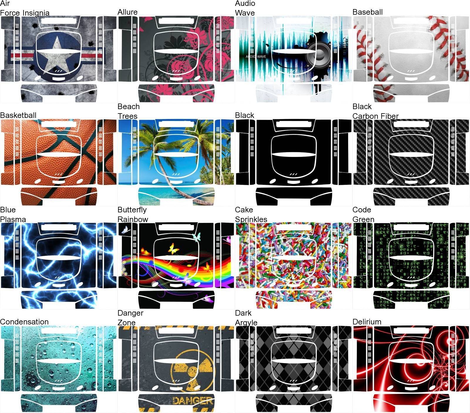 Any 1 Vinyl Decal/Skin Design for Sega Saturn Series 1 Console -Free US Shipping