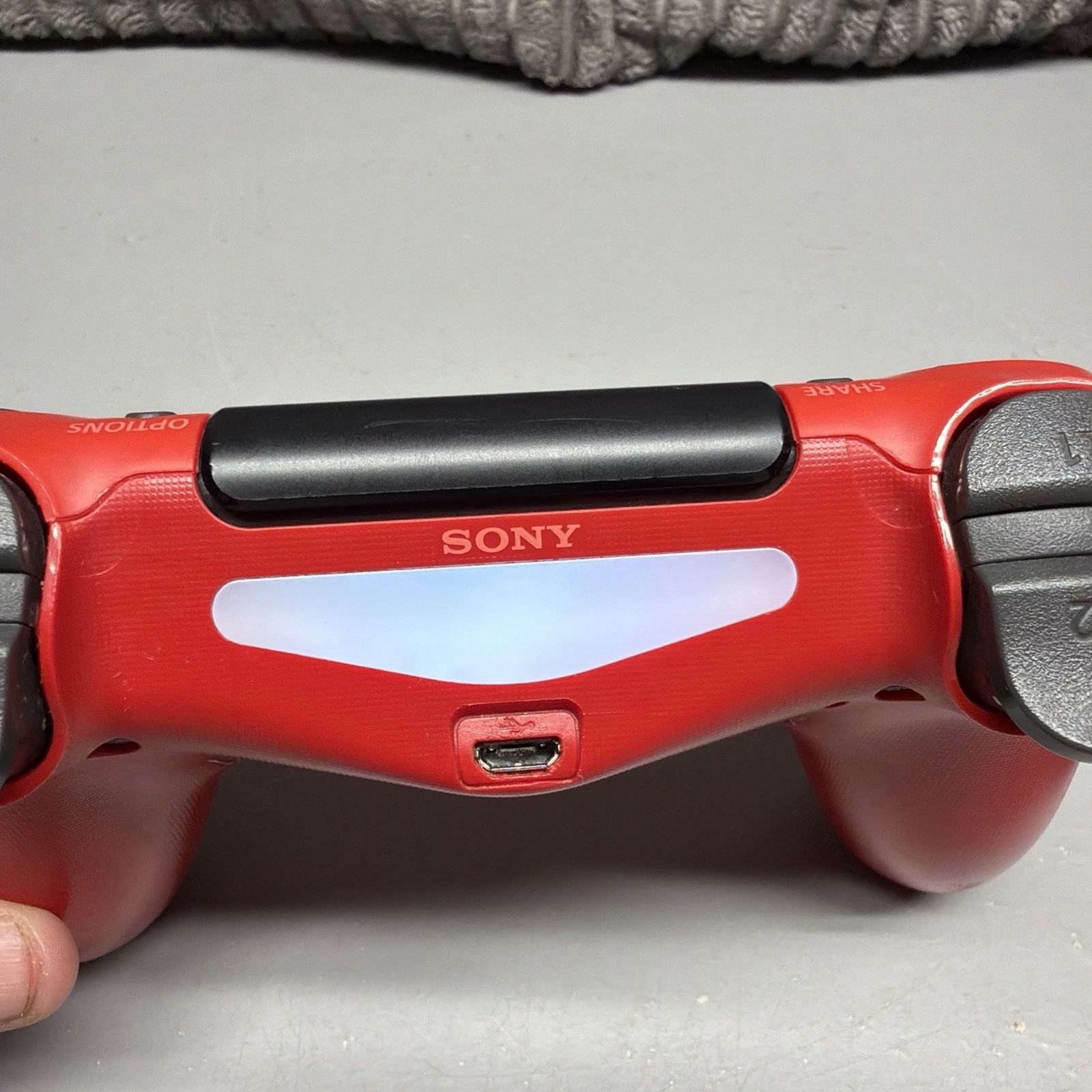 PlayStation 4 – OEM PS4 Magma Red DualShock 4 Wireless Controller