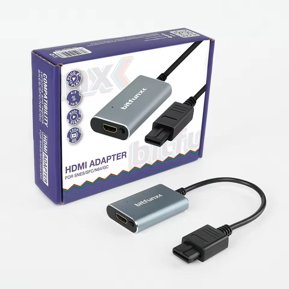 HDMI Converter Adapter N64 To Hdmi Console Upscaler TV Cable Nintendo 64, SNES