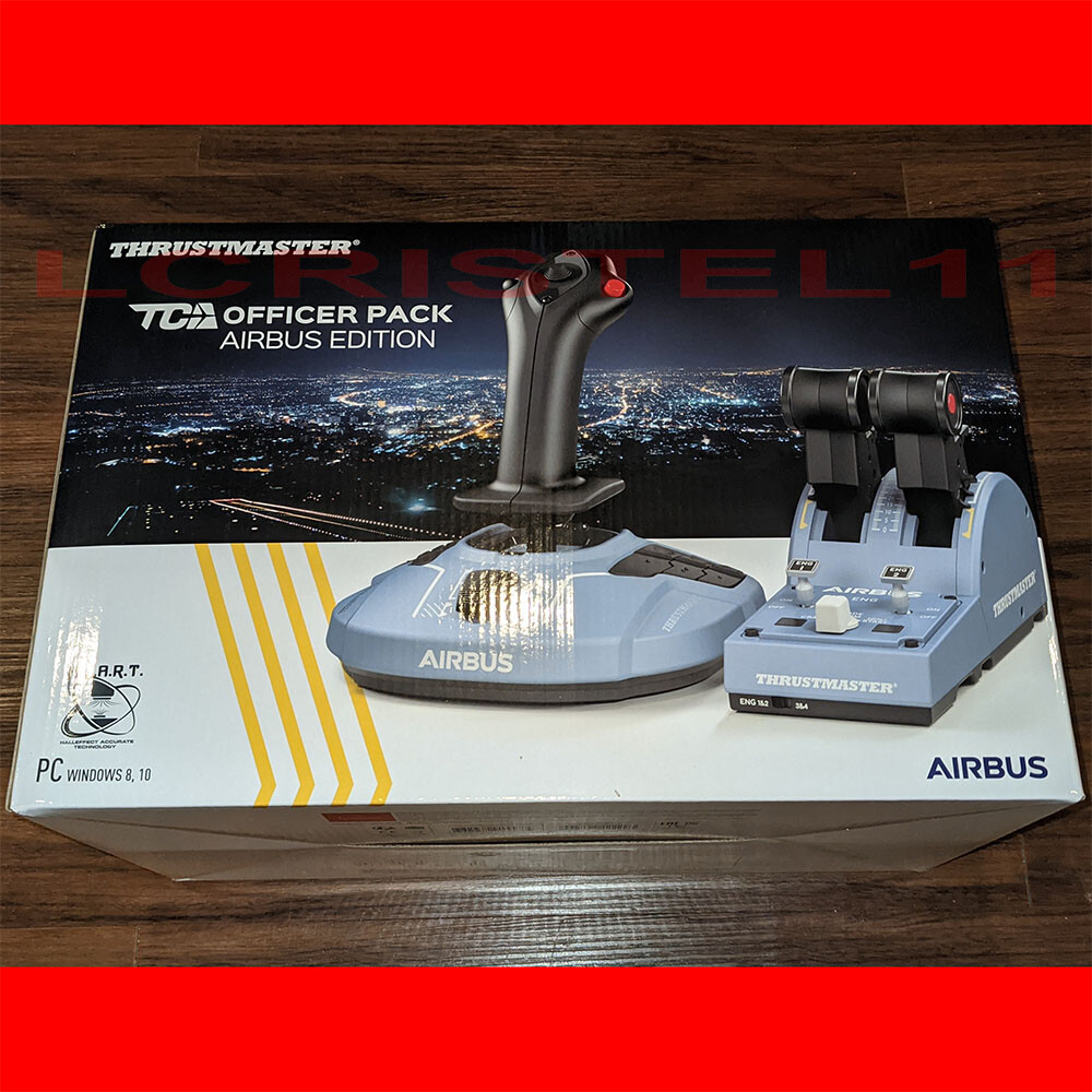 ThrustMaster TCA Officer Pack Airbus Edition Sidestick and Quadrant – SHIPS NOW!