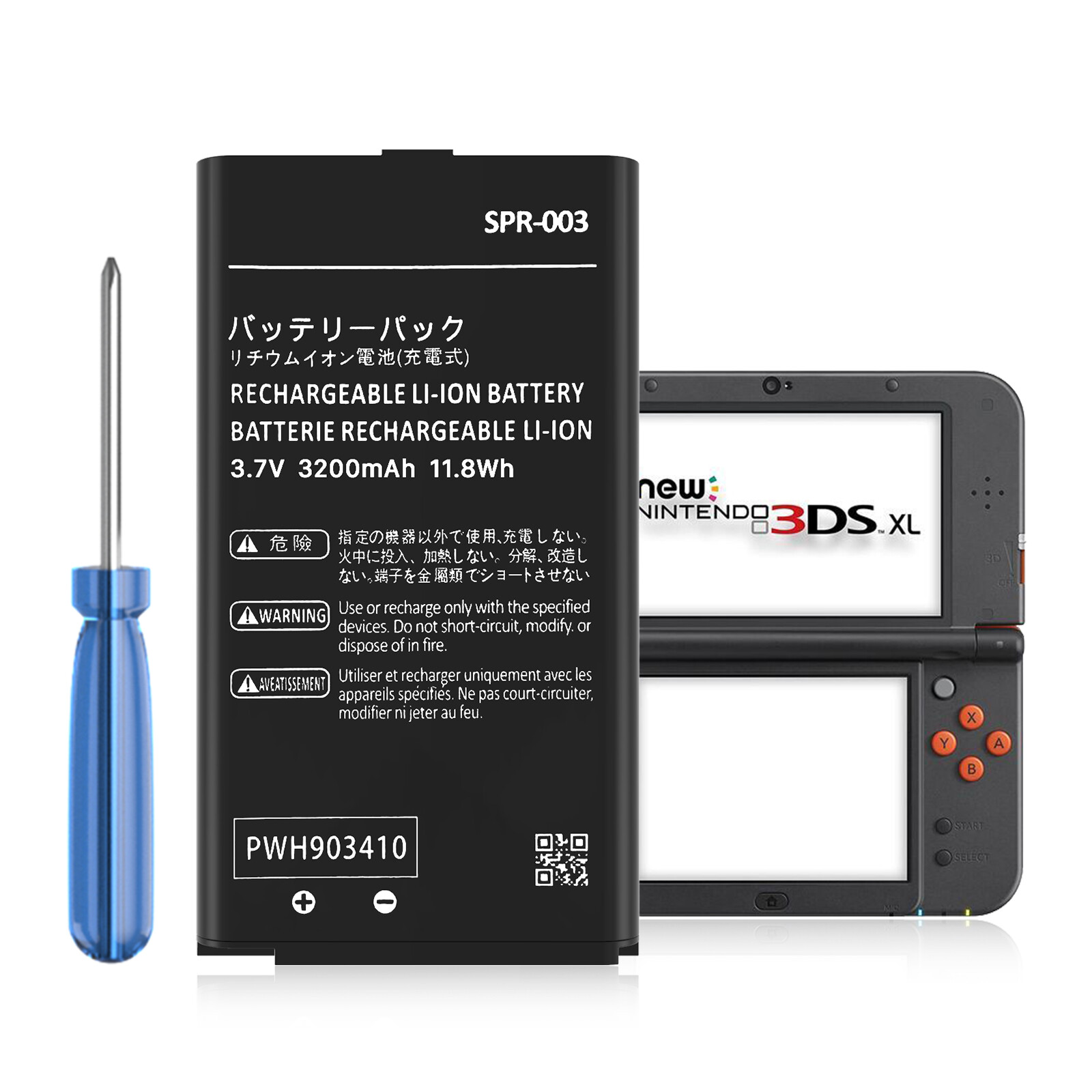 Replacement Battery For Nintendo 3DS XL Models SPR-003 Brand New