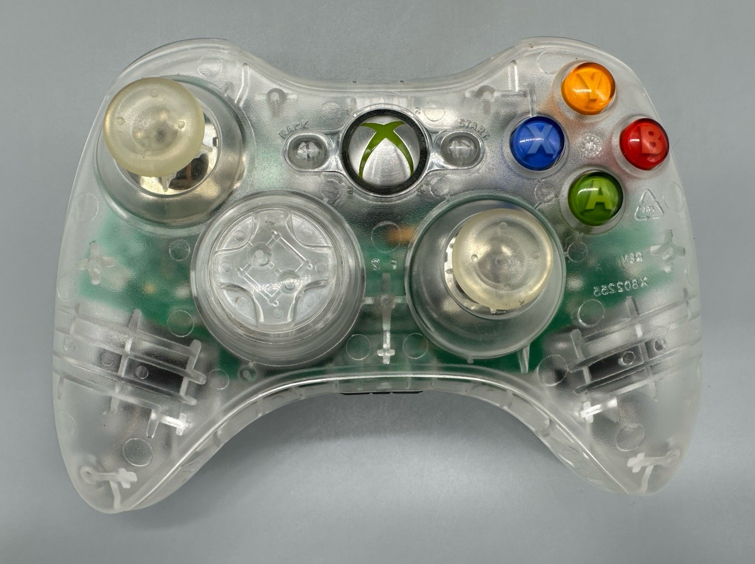Custom Transparent Xbox 360 Controller Tested Working