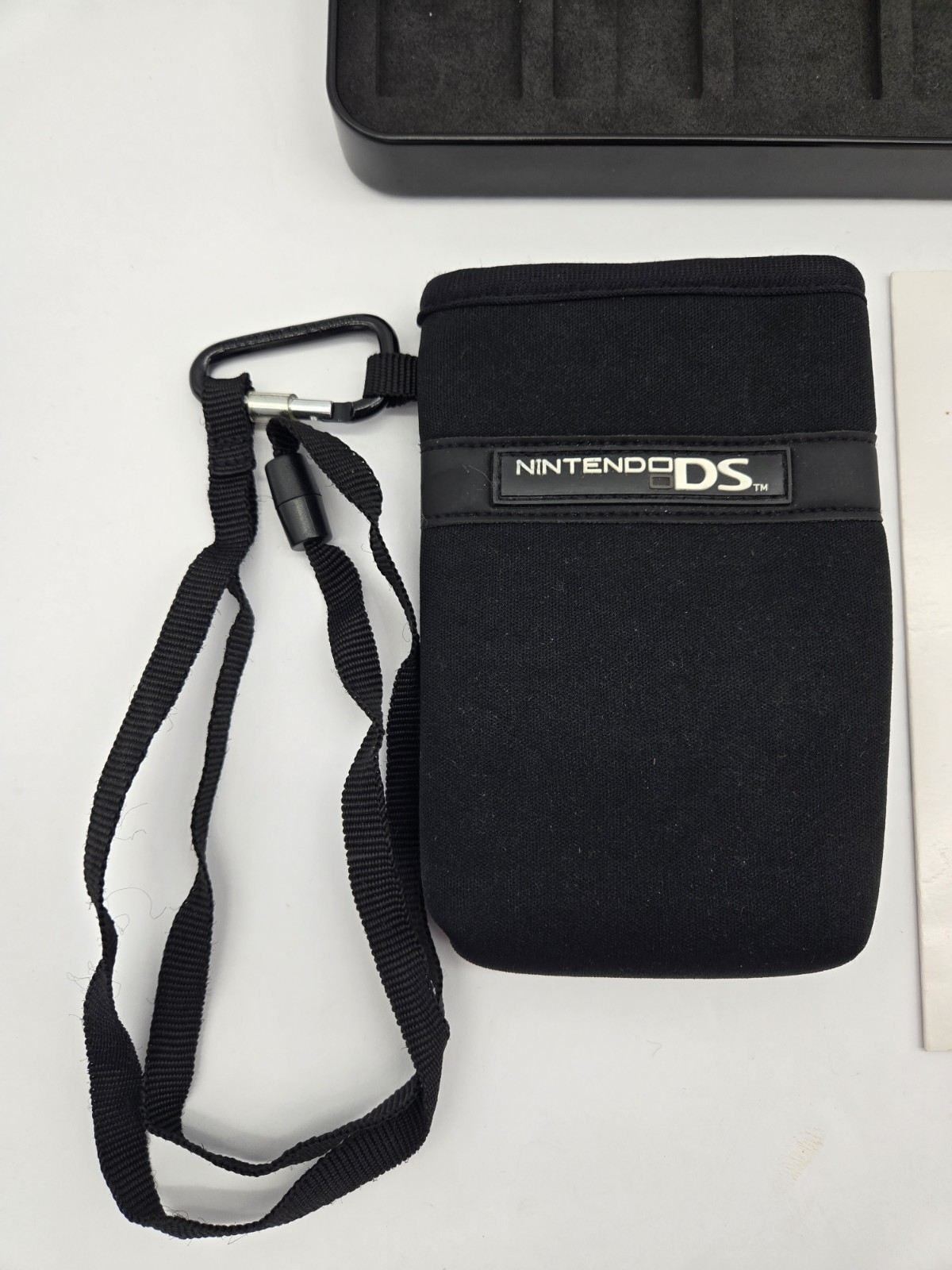 Nintendo DS Travel Kit Hard Case Accessories Stylus Game Storage NO HEADPHONES