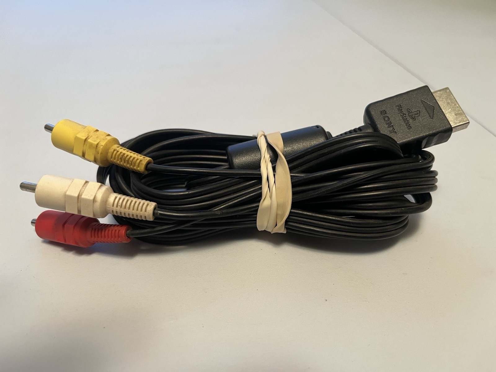 Genuine Official OEM RCA AV Sony Playstation 1 2 3 PS1 PS2 PS3 Audio Video Cable