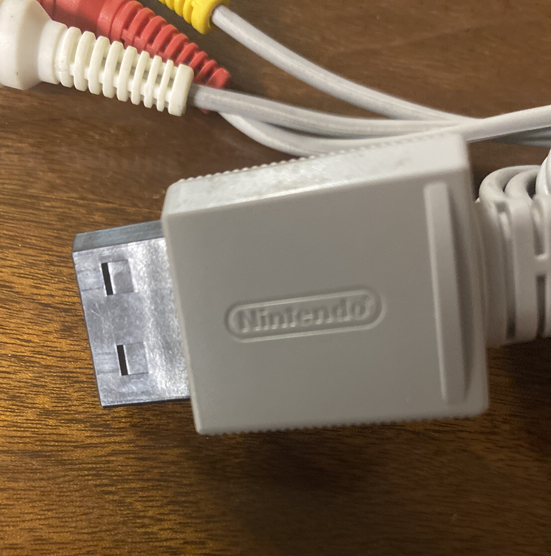 Original OEM Nintendo Wii And Wii U Audio Video AV Cable Cord