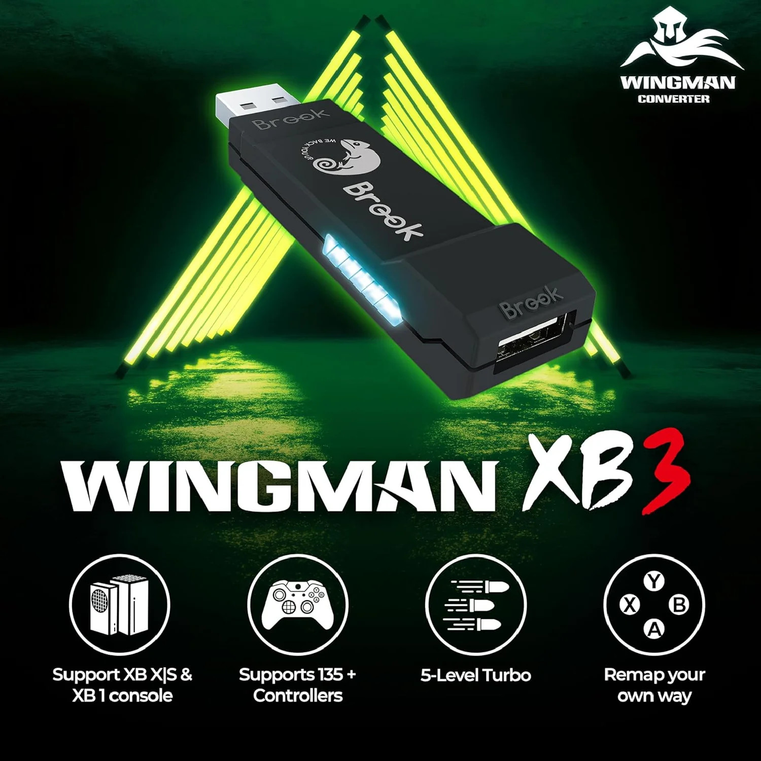 Wingman XB 3 Converter for the Xbox Series X/S Xbox One PC