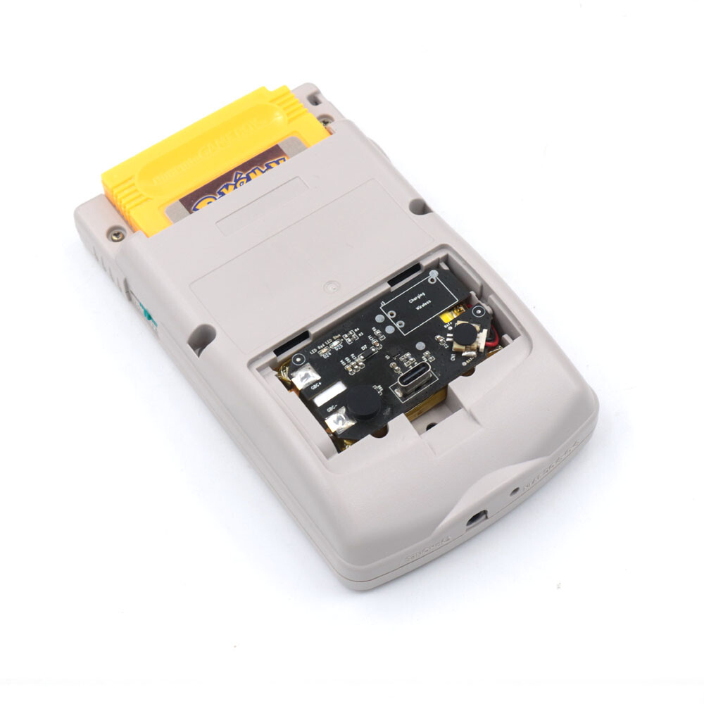Touch Laminated OLED Screen AMOLED Screen+Pre-cut Case W/1500mAh Battery For GBC