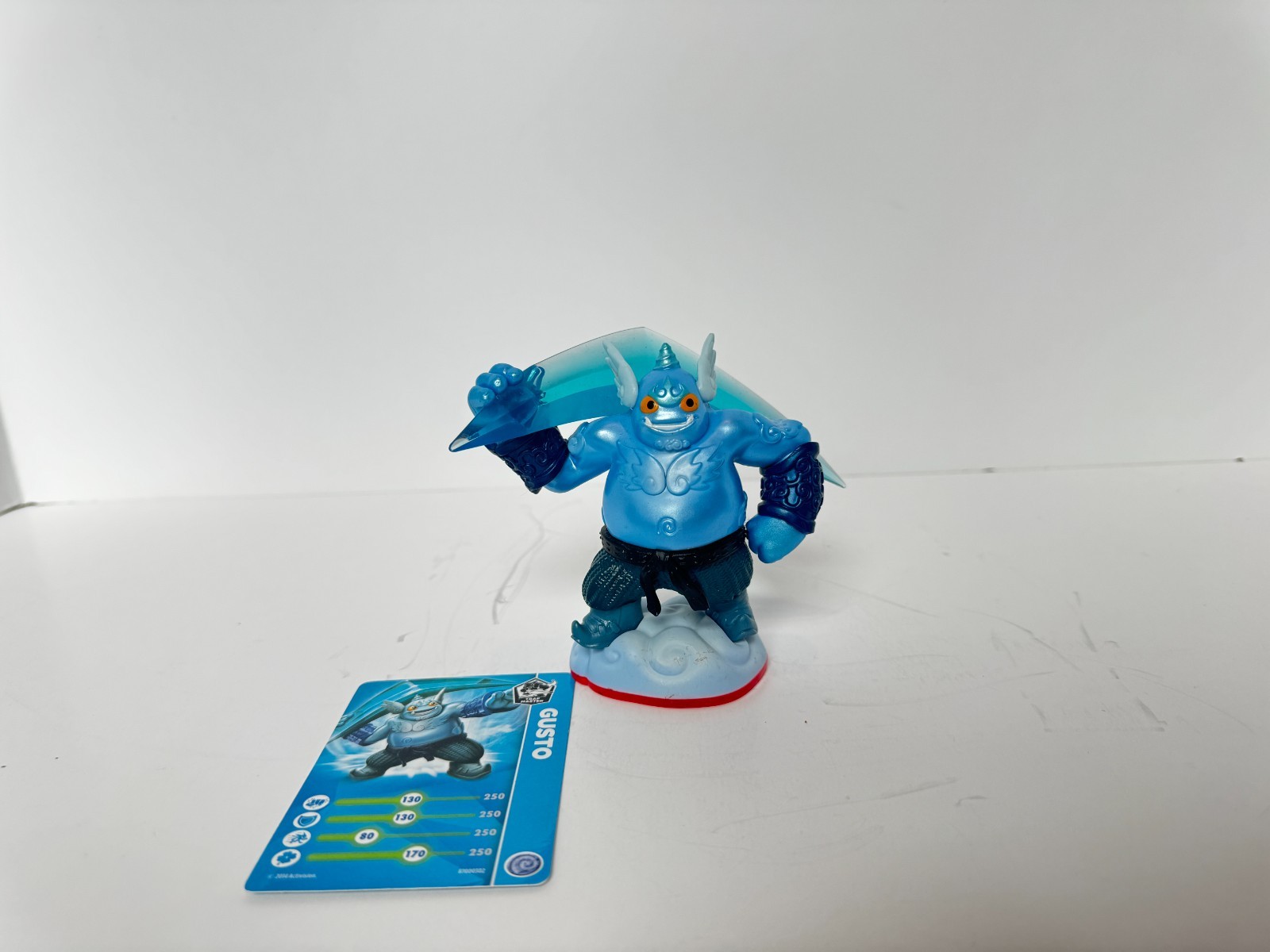 skylanders trap team Gusto Loose with Card