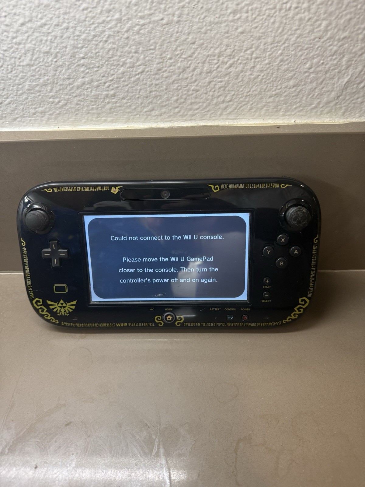 Nintendo Wii U Gamepad Zelda Edition WUP-010 – Gamepad only