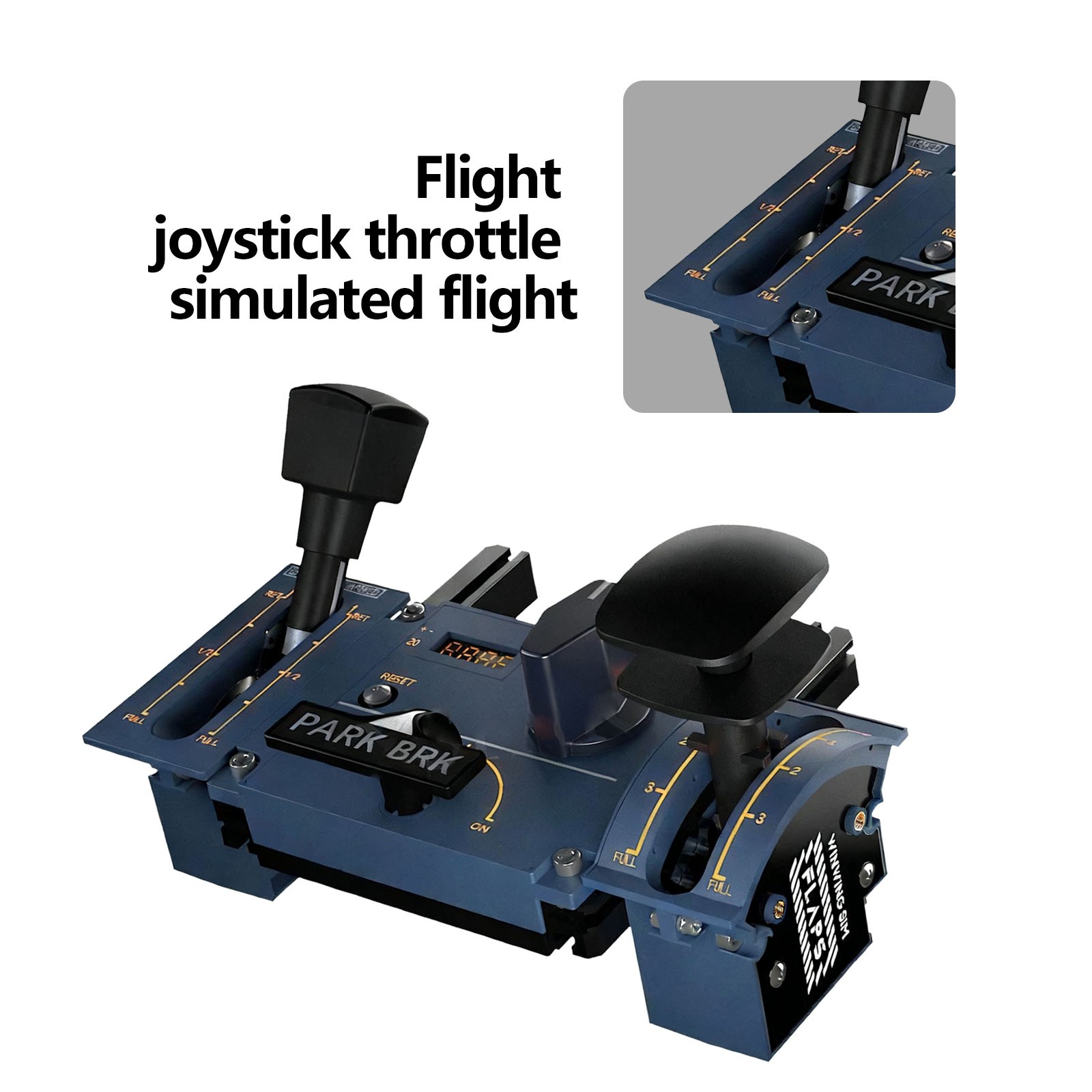 WINWING 32 PAC Metal Flight Simulation Wing Flaps and Speed Brake Unit NewX3DG