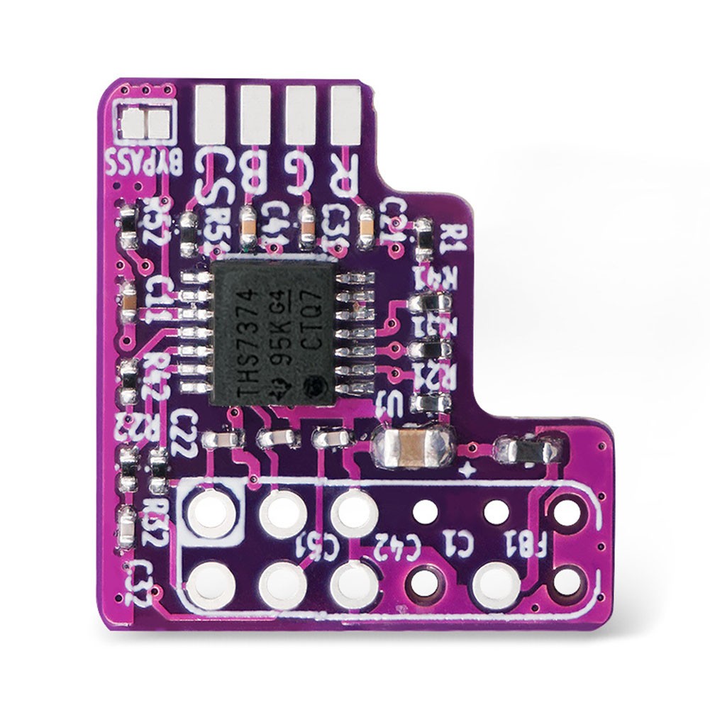N64 RGB MOD Kit for N64 NTSC Consoles RGB Module Chip for 64 NTSC Modified6483