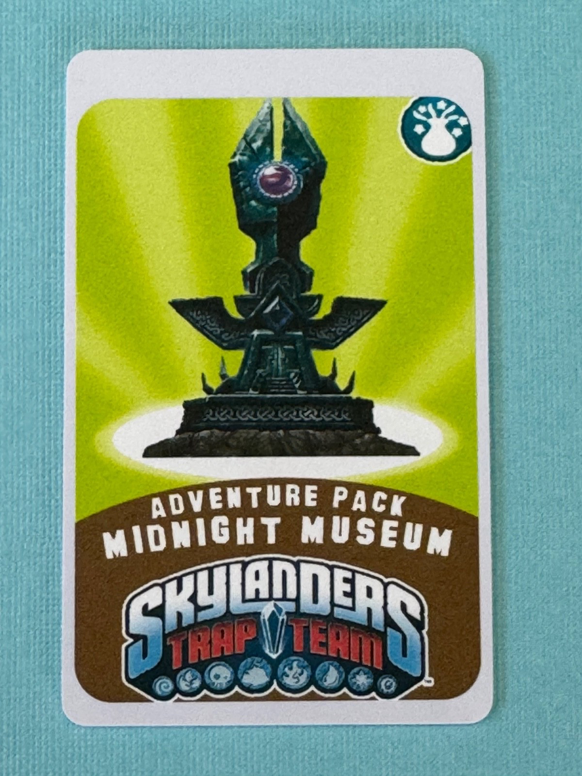Skylanders Trap Team Dark Element Expansion Midnight Mueseum NFC Card
