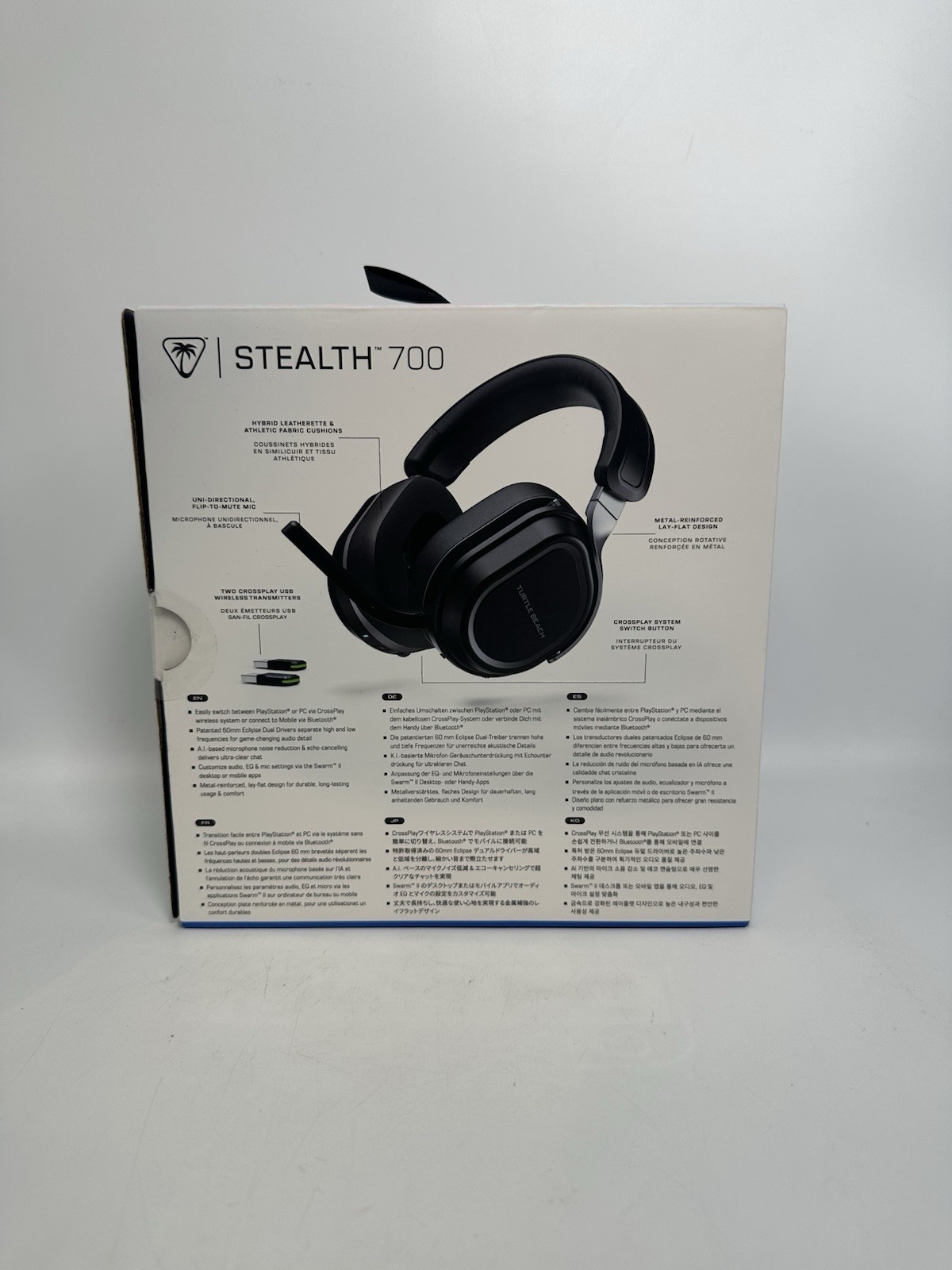 Turtle Beach Stealth 700 Gen 3 Wireless PS5, PS4, PC Headset Black *NEW SEALED*