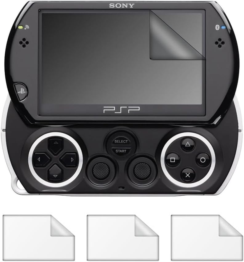 Fenzer 3 Pack for PSP GO Screen Protector Glass Film for PSP GO LCD Ultra HD