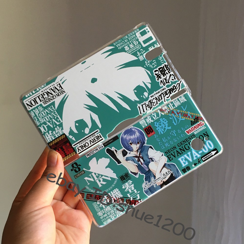 Custom Shell For Nintendo DSi NDSi Rei Ayanami EVA-00 Evangelion Protector Cover