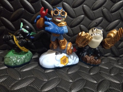 Activision Skylanders SWAP Force: Ninja Stealth Elf, Terrafin, and Boom Jet