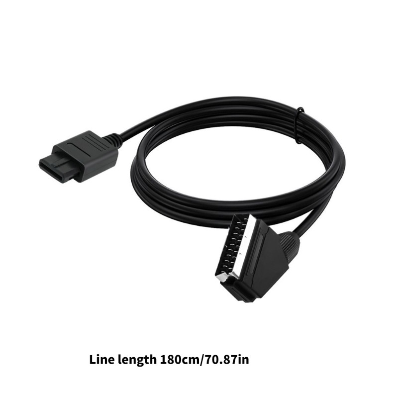Multiple Consoles SCART Cable AntiInterference for N64 NTSC