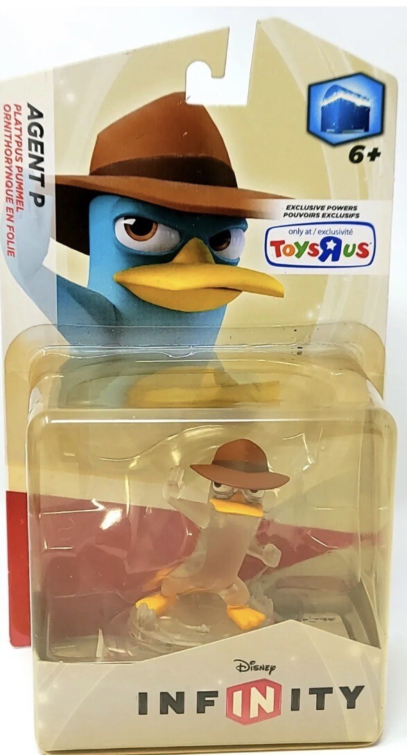 Disney Infinity 1.0 Phineas and Ferb Agent P Crystal Figure Toys R Us Exclusive