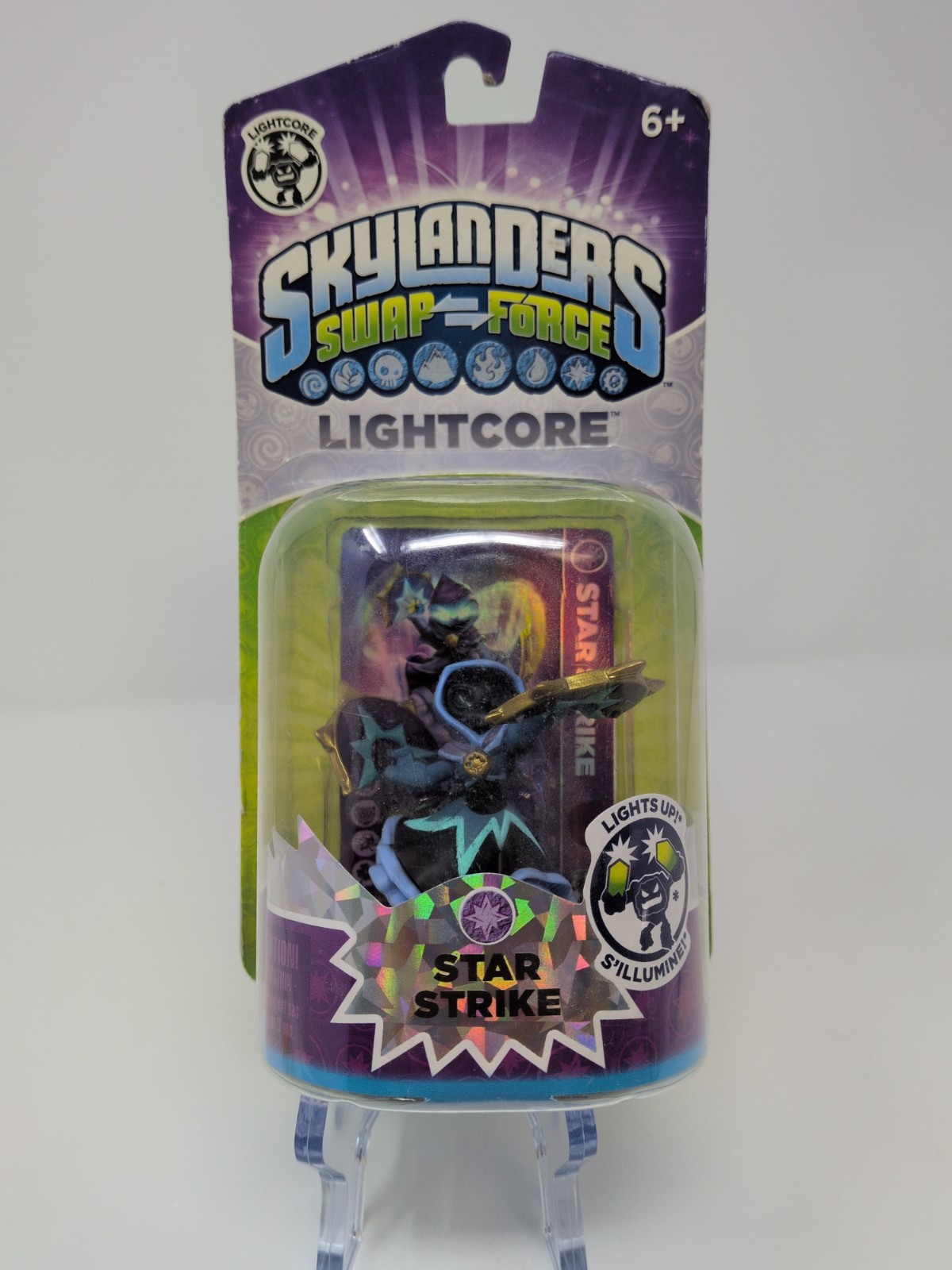 Skylanders Swap Force LightCore Star Strike Figure – New Sealed