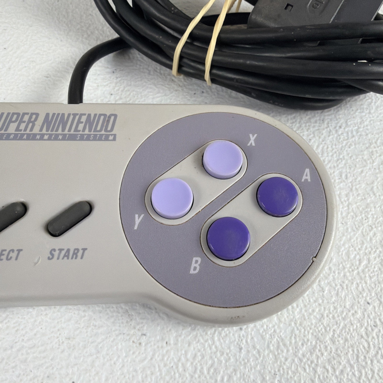 SNES Super Nintendo SNS-005 Original Controller OEM Tested
