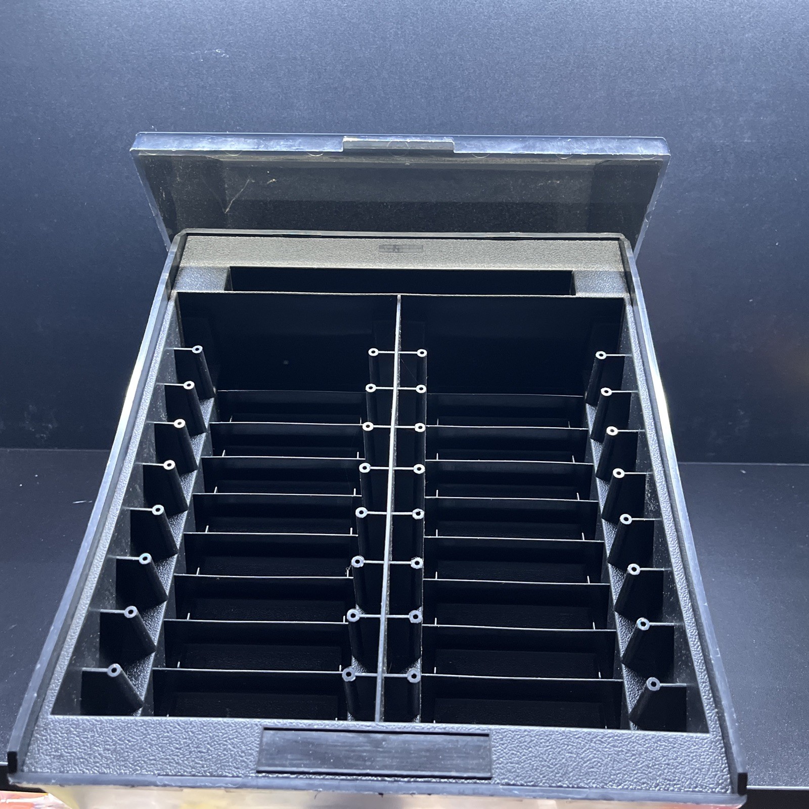 Vintage Atari 2600 Game Cartridge Covered Organizer Case