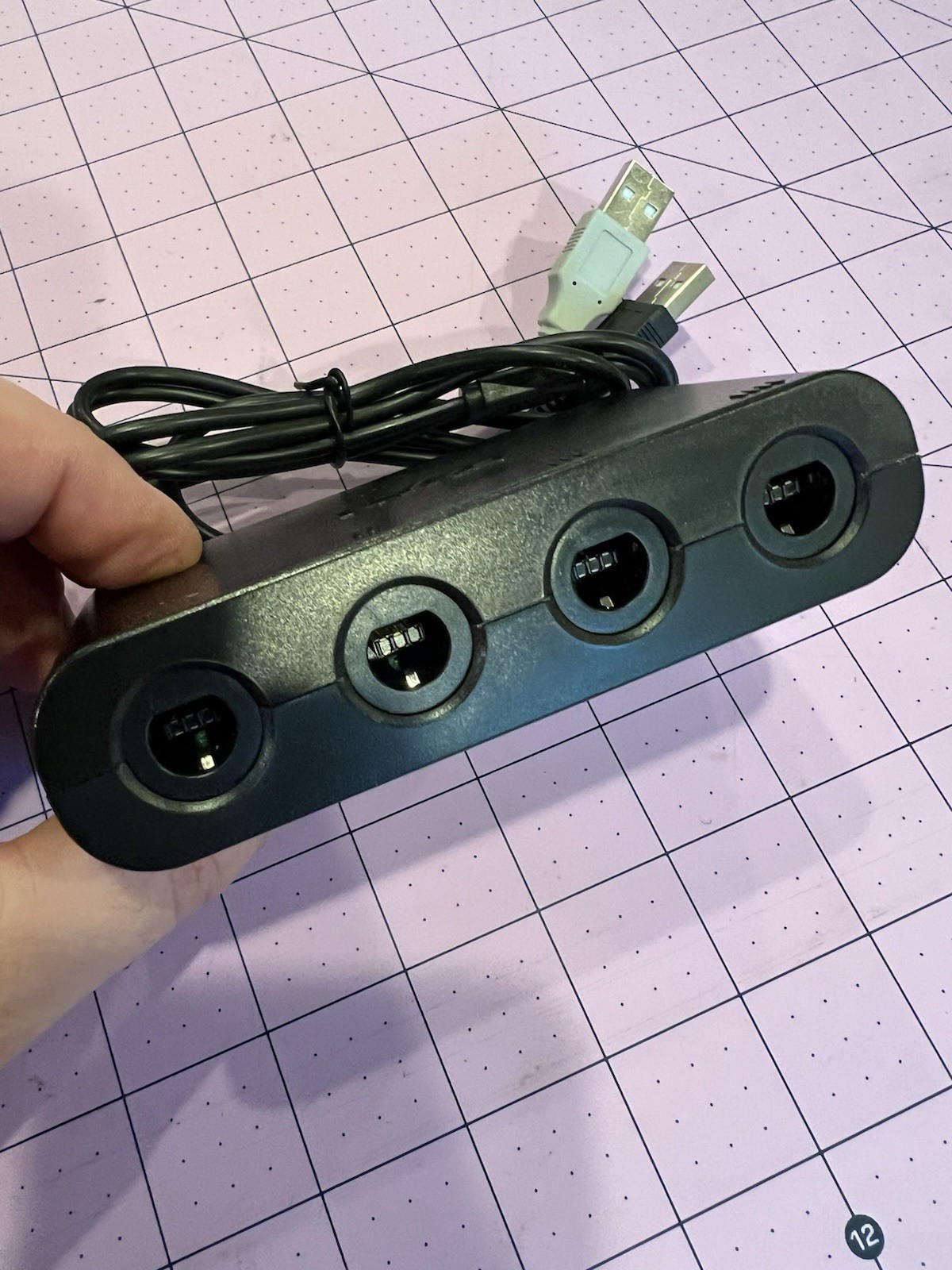 Nyko Technologies Nintendo Switch Game Cube Controller Adapter Retro Hub 87266