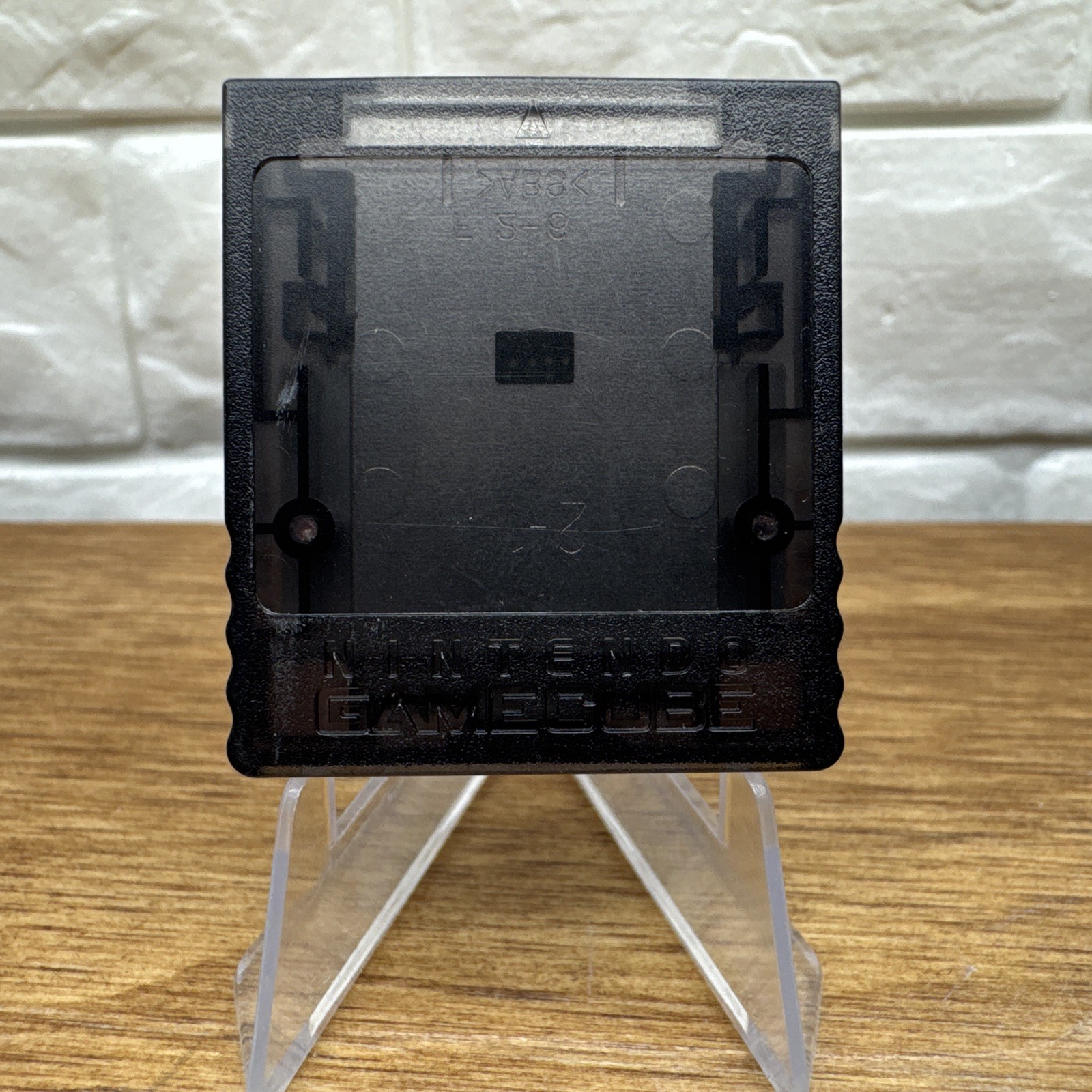 Nintendo GameCube Smoke Black Memory Card 59 Blocks (DOL-008) Genuine OEM