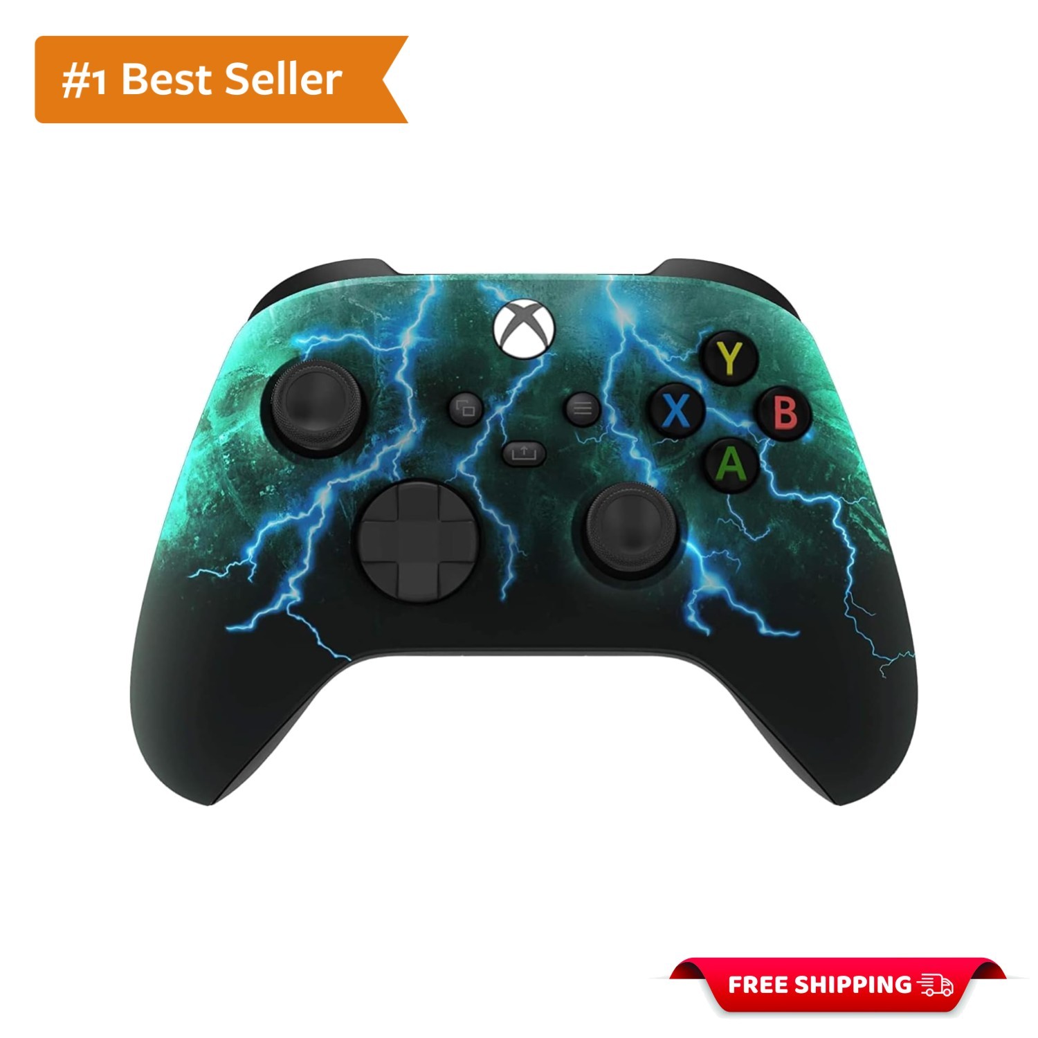 Soft Touch Custom Xbox Series X Controller – Wireless Bluetooth – Lightning D…