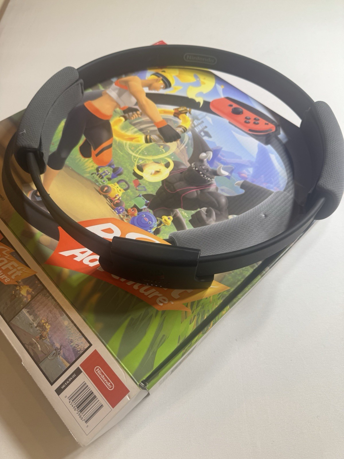 Nintendo Ring Fit Adventure Wireless Fitness Game Box & Ring-Con Bundle