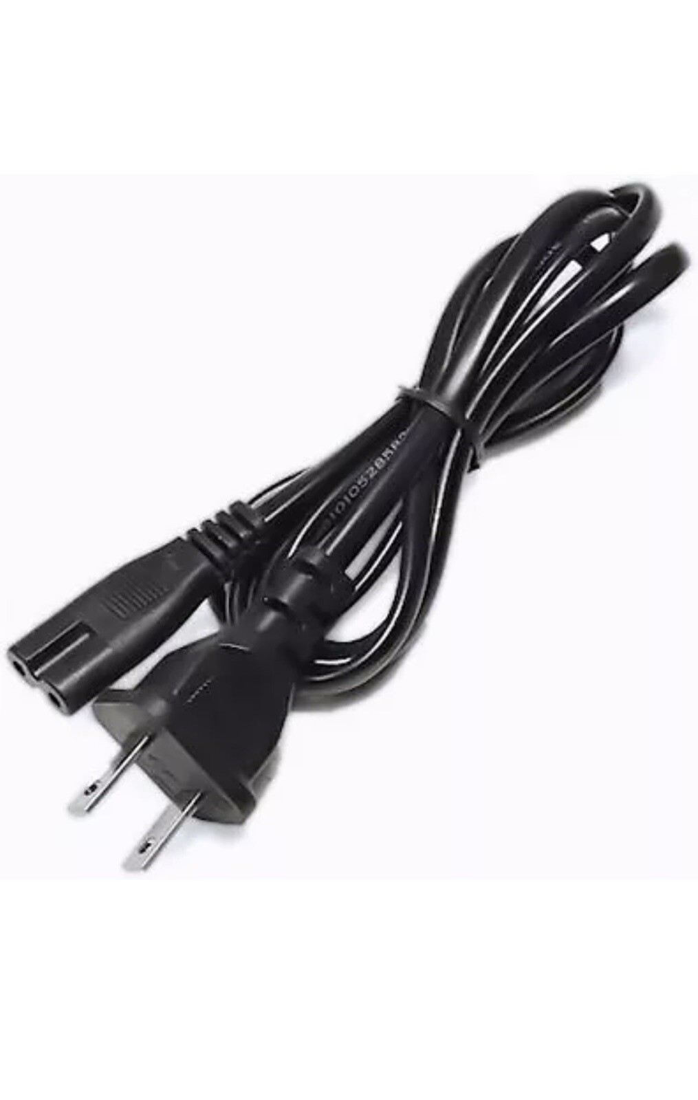 AC Power Cord 2 Prong Cable for PS4 PS3 PS2 Slim XBOX PC LAPTOP PSV Monitor TV