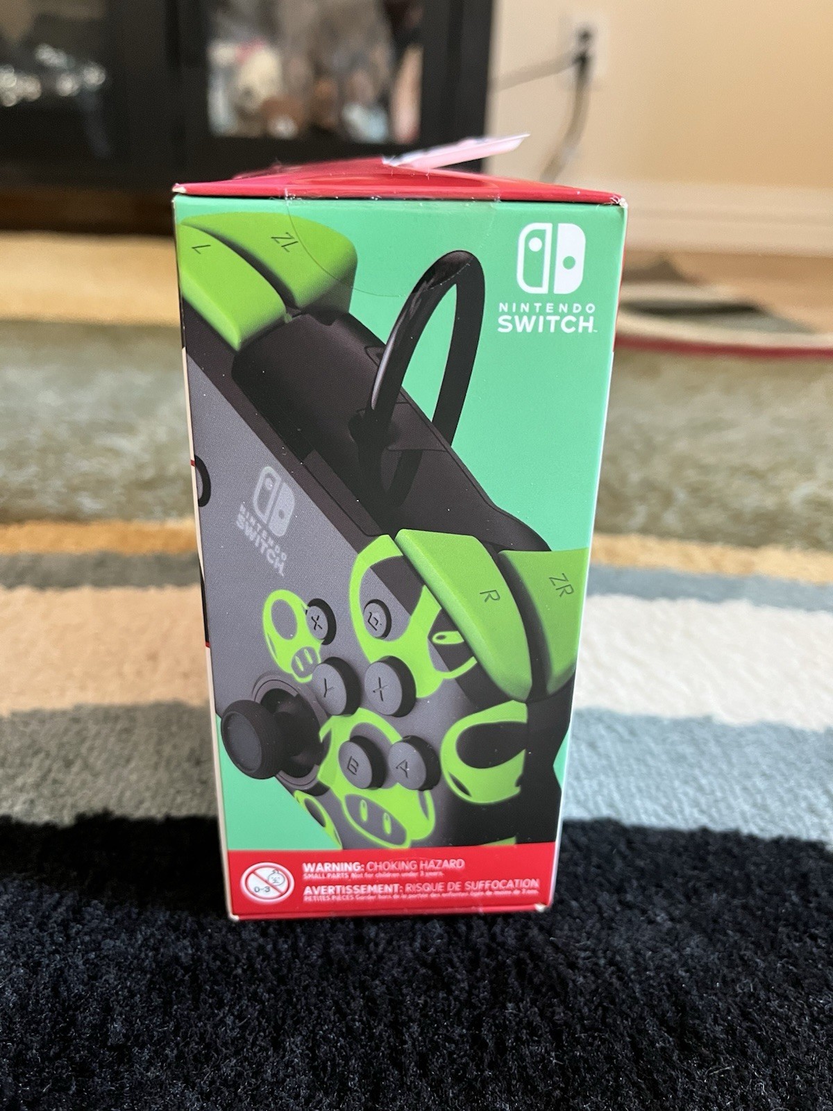 PDP Rematch Advanced Wired Controller Nintendo Switch Super Mario Glow In Dark