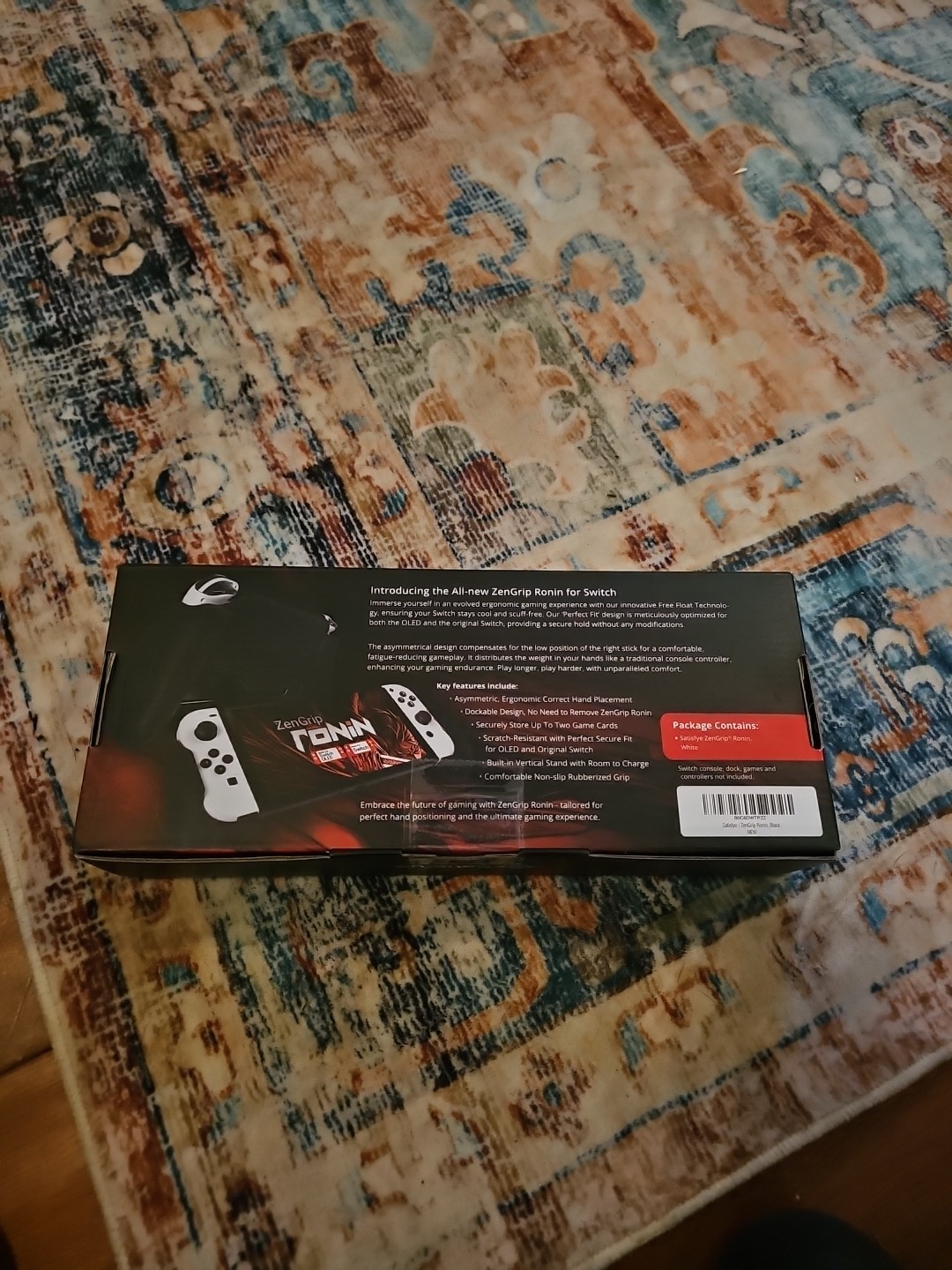 Satisfye ZenGrip Ronin Gaming Grip Dockable For Nintendo Switch & Switch OLED