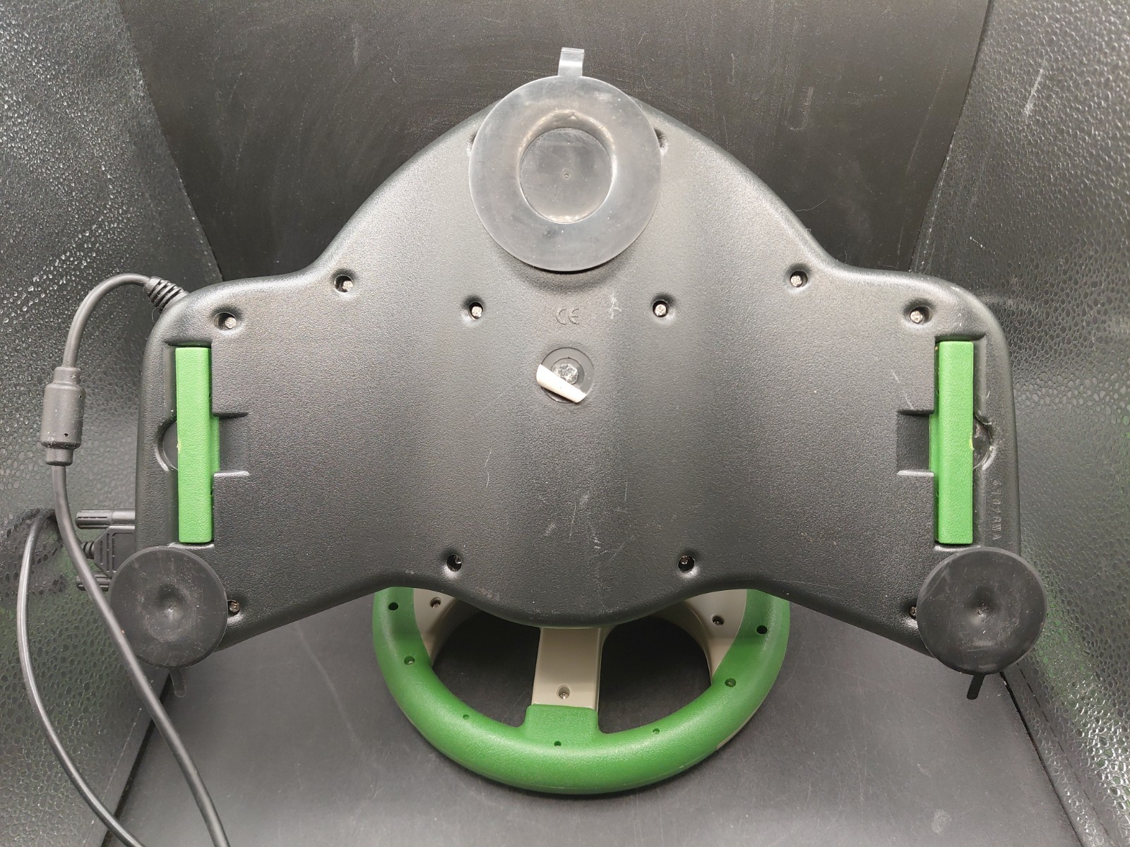 Vintage Mad Catz MC2 MicroCon Racing Wheel Pedals Original Xbox 4530 Untested